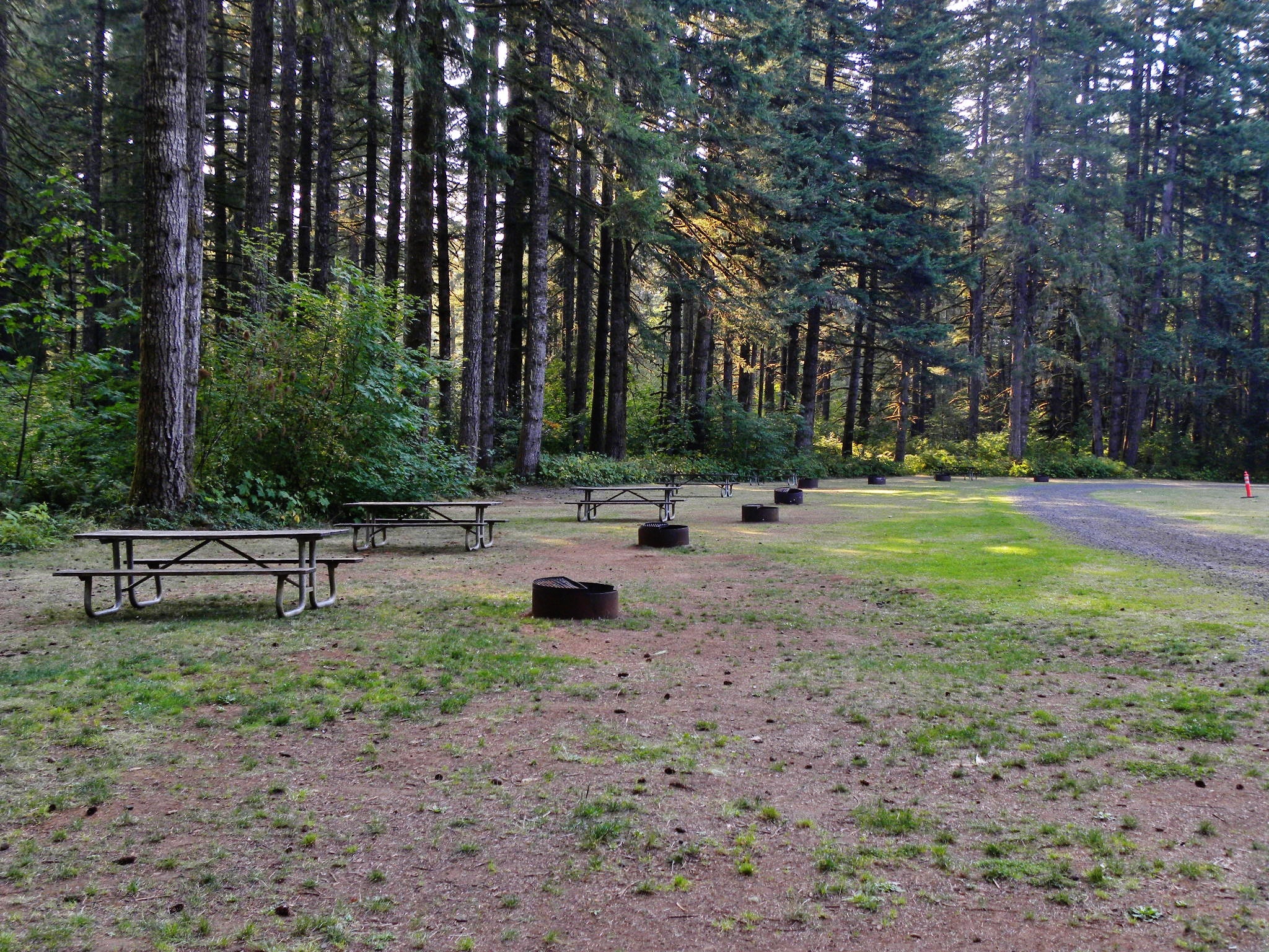 Group Camping Area (before the crowds came in)
