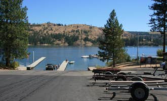 Camping near Hunters Campground: Porcupine Bay Campground — Lake Roosevelt National Recreation Area, Ford, Washington