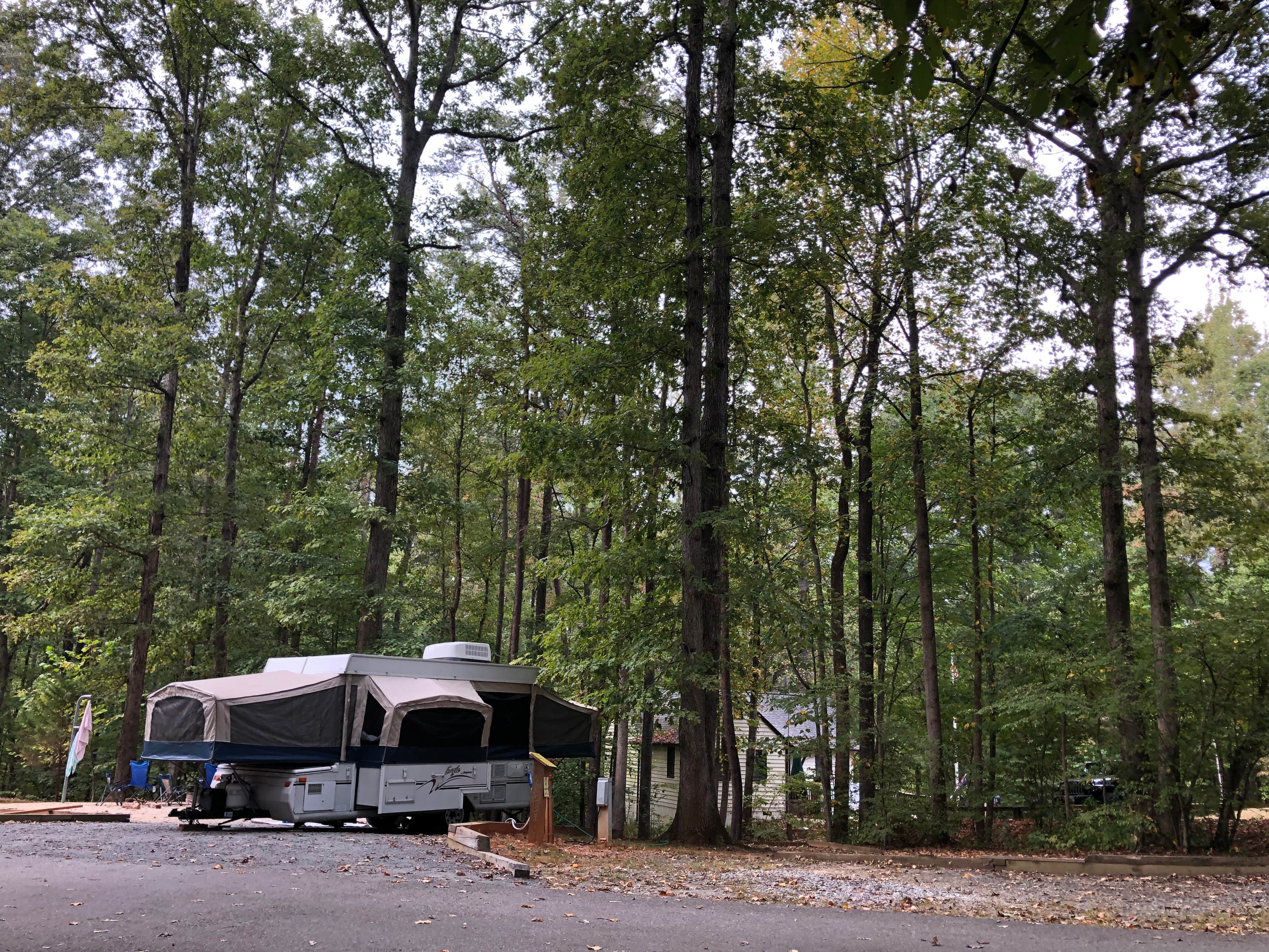 RL's photo of rv camping at Bear Creek Lake State Park Campground near Rice, VA