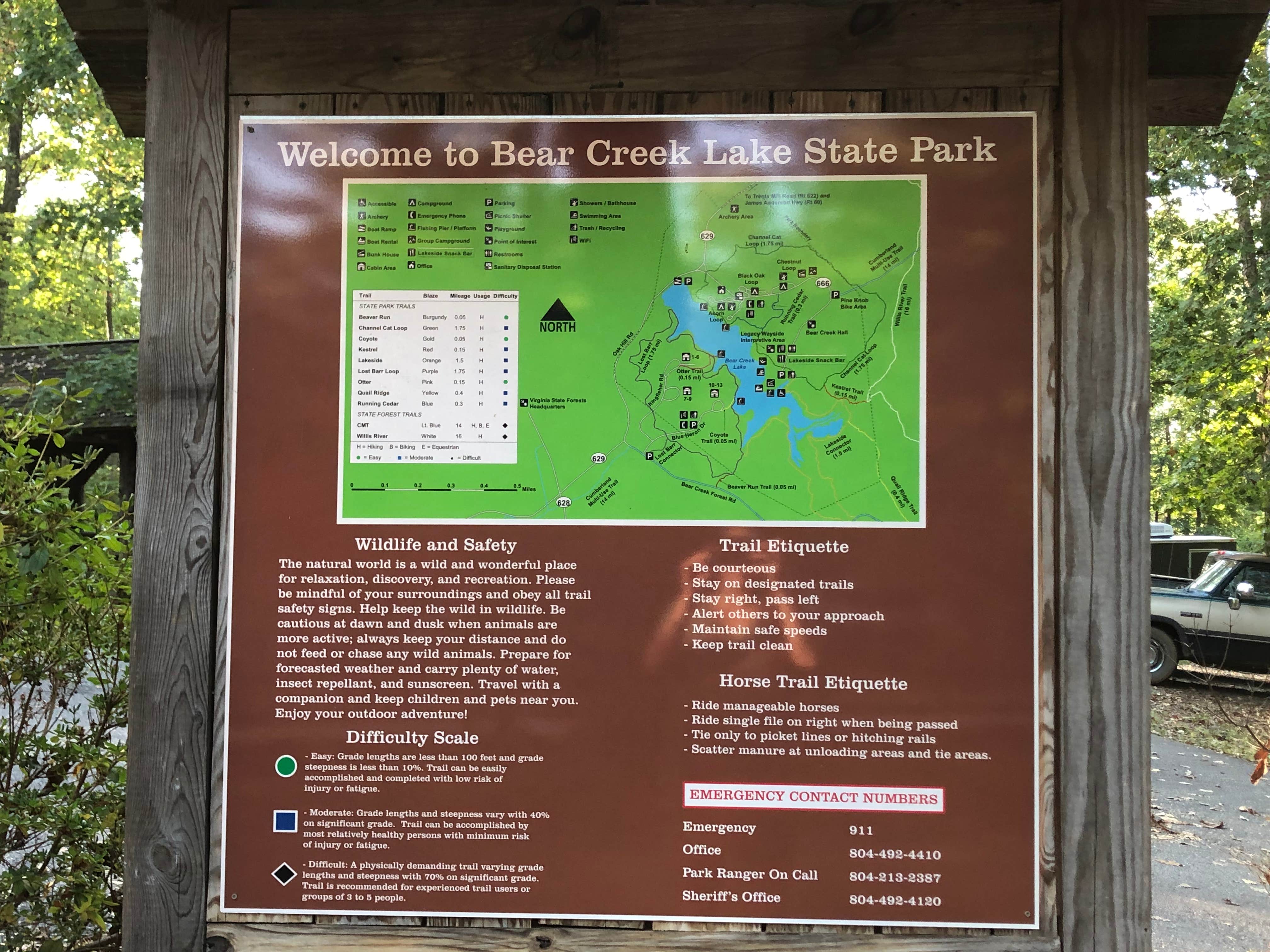 Camper submitted image from Bear Creek Lake State Park Campground - 5