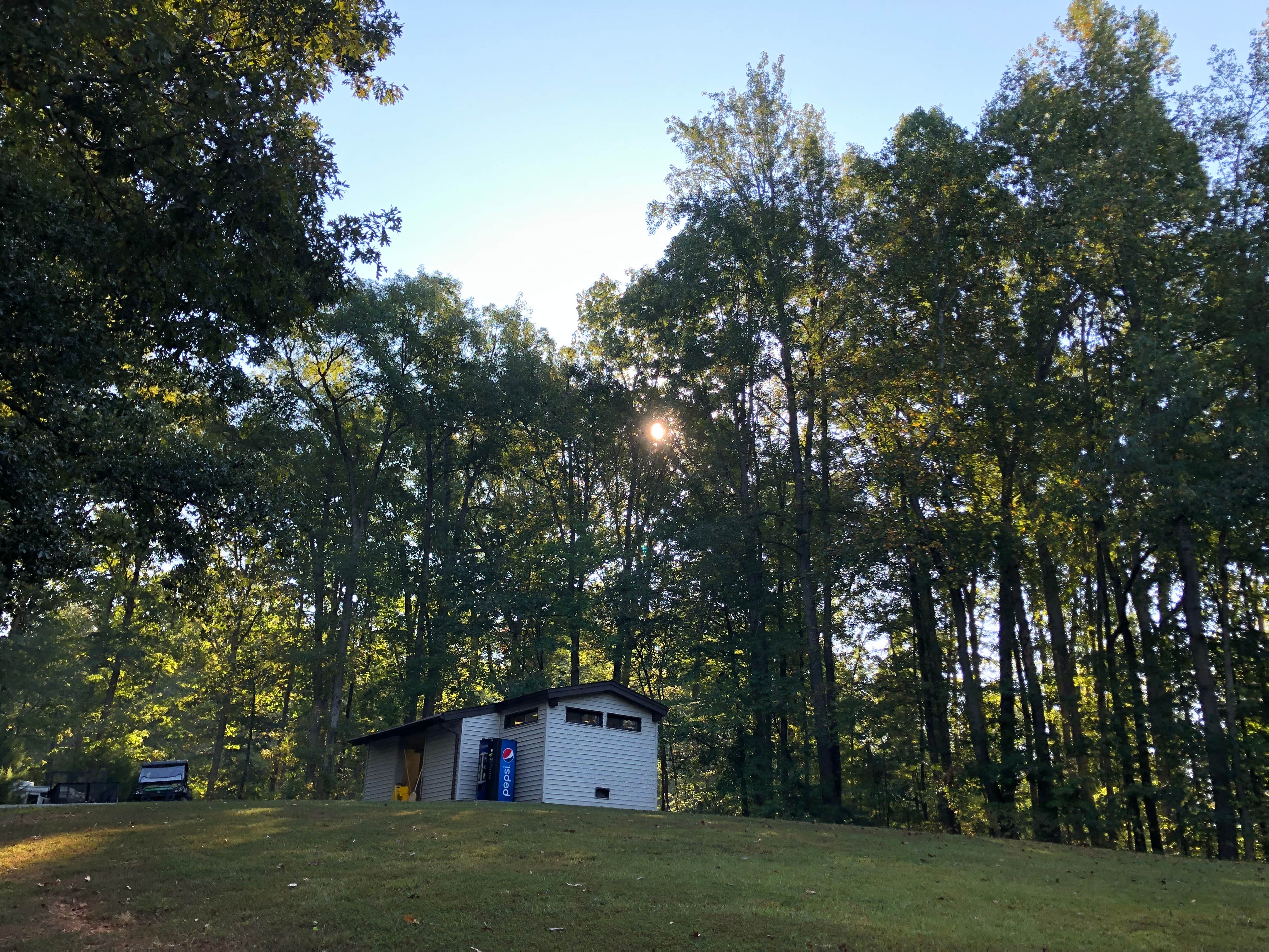 RL's photo of glamping accommodations at Bear Creek Lake State Park Campground near Mineral, VA
