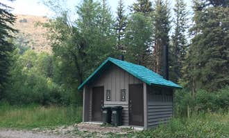 Camping near Stump Creek Guard Station: Swift Creek Campground, Afton, Wyoming