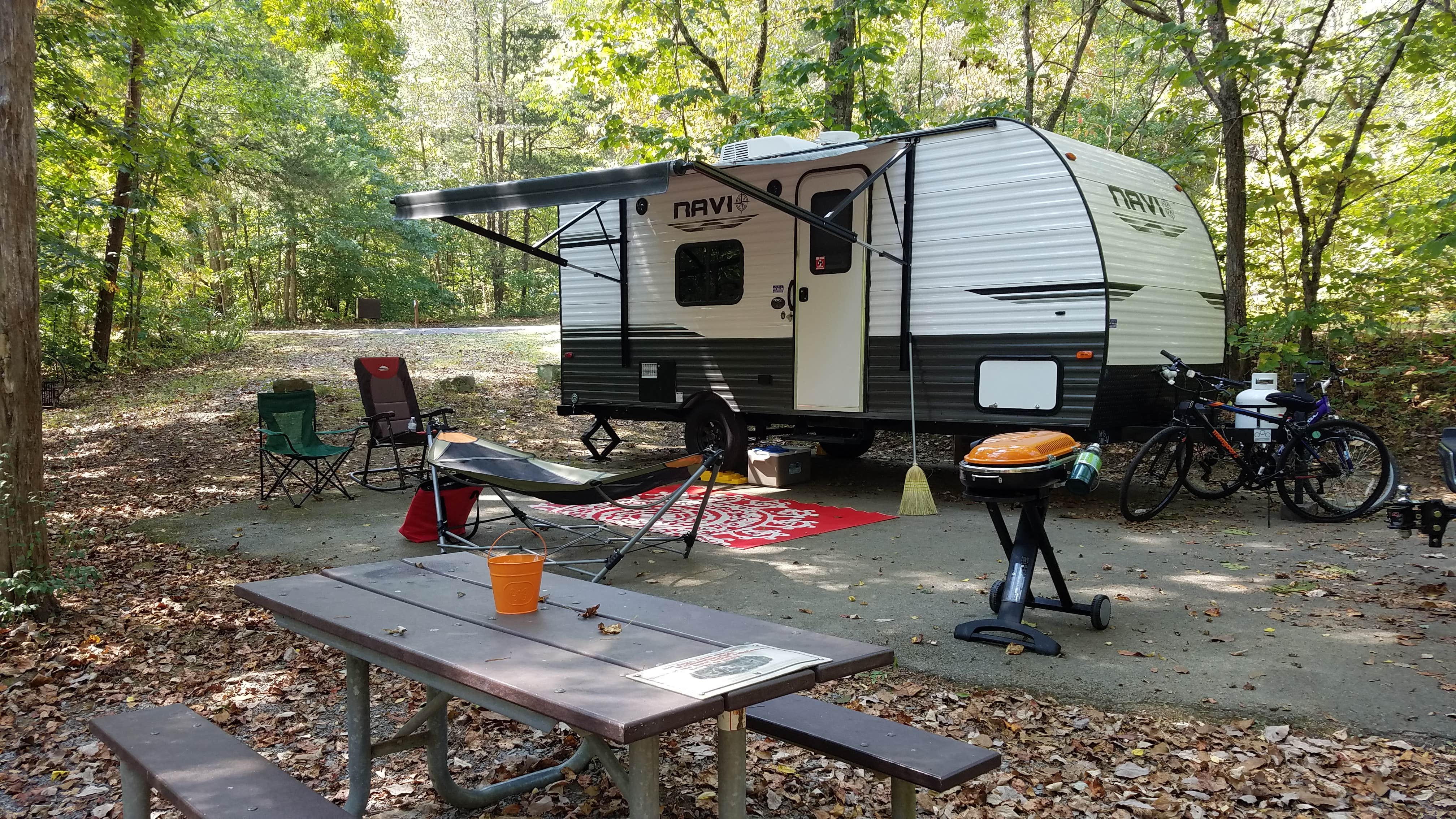 Dusty W.'s photo of rv camping at Wilderness Road Campground near Calvin, KY