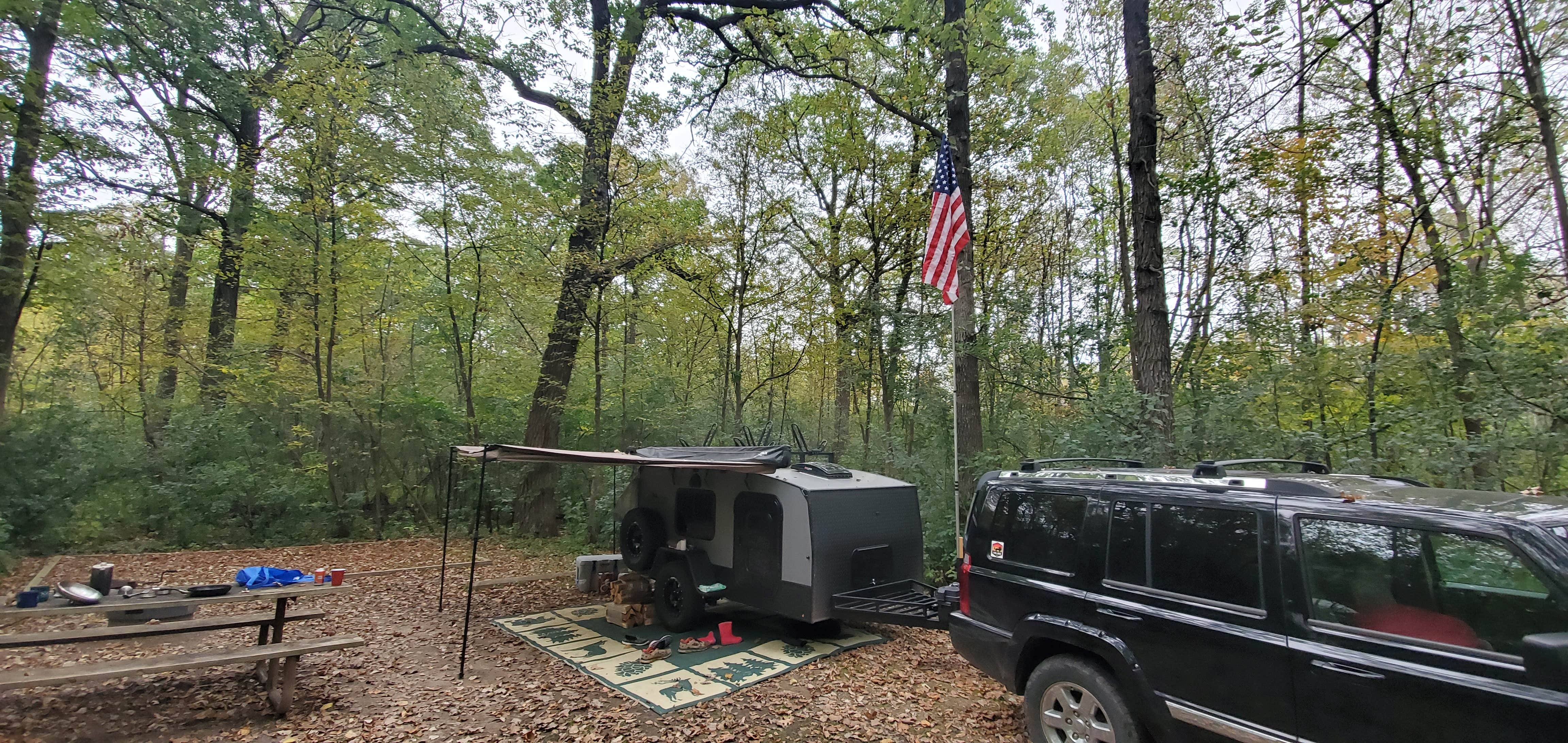 Camper submitted image from Charles A. Lindbergh State Park Campground - 4