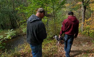Jeremiah W.'s photo of camping with pets at Charles A. Lindbergh State Park Campground near Saint Cloud, MN