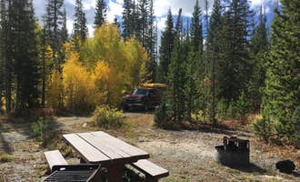 Camping near Wood River: Jack Creek, Shoshone National Forest, Wyoming