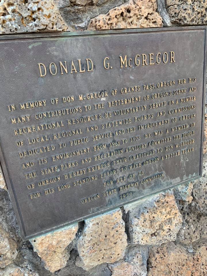 Donald G. McGregor Plaque
