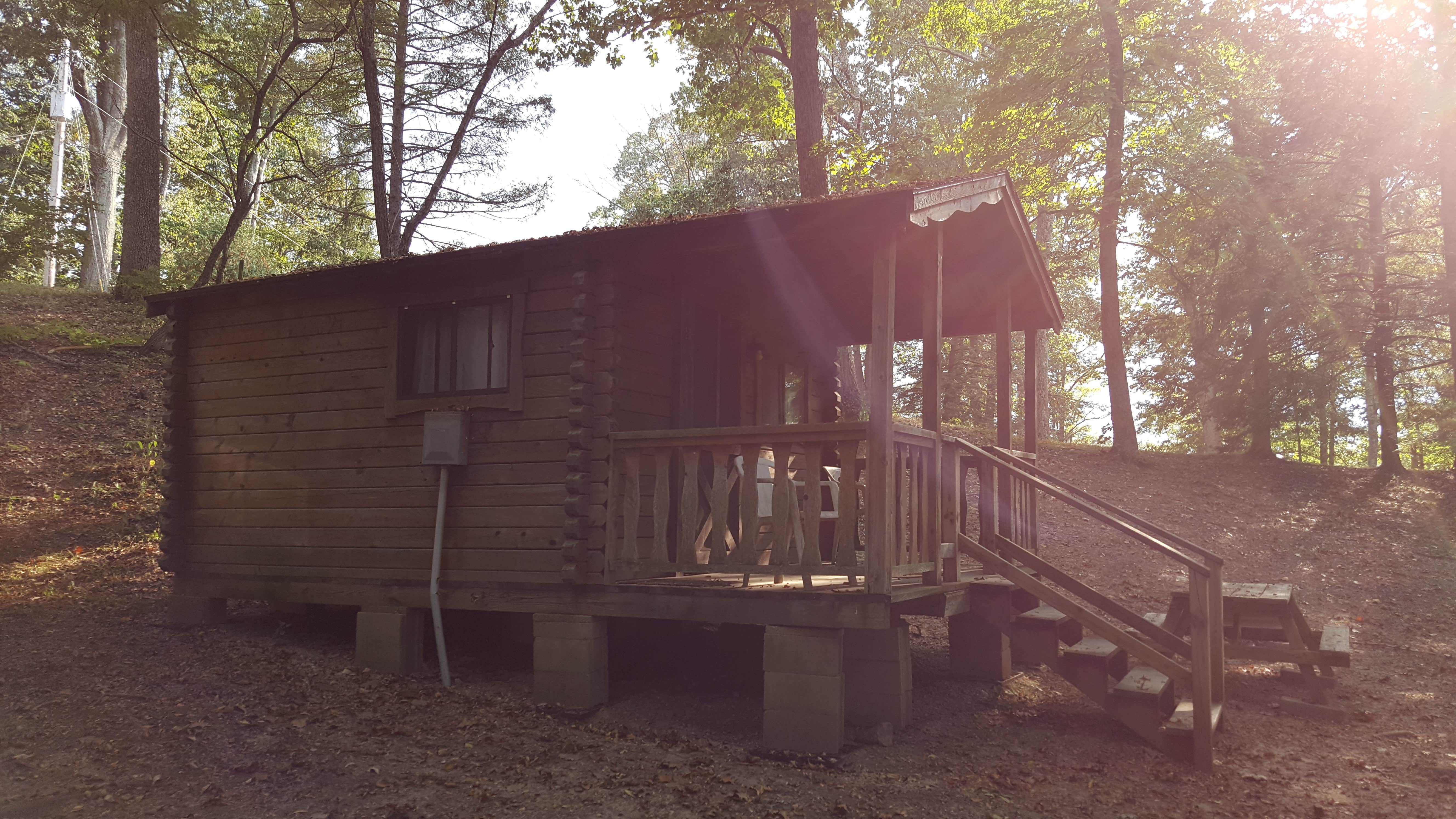 Kenpocentaur K.'s photo of a cabin at Lake Hill Campground near Lockbourne, OH