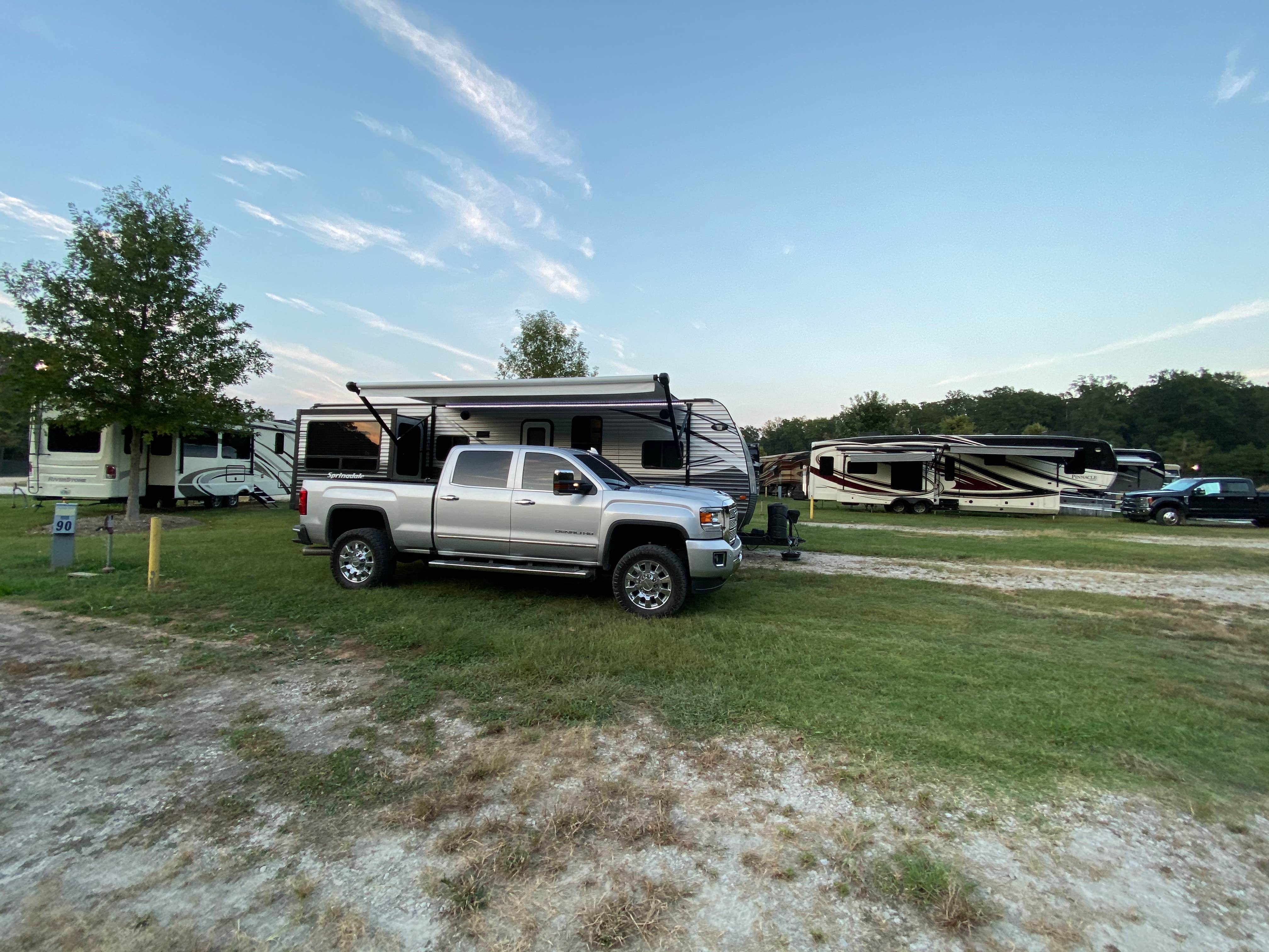 Brad C.'s photo of rv camping at Shinleaf — Falls Lake State Recreation Area near Creedmoor, NC