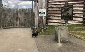 Shelly S.'s photo of camping with pets at Fort Boonesborough State Park Campground near Lexington, KY