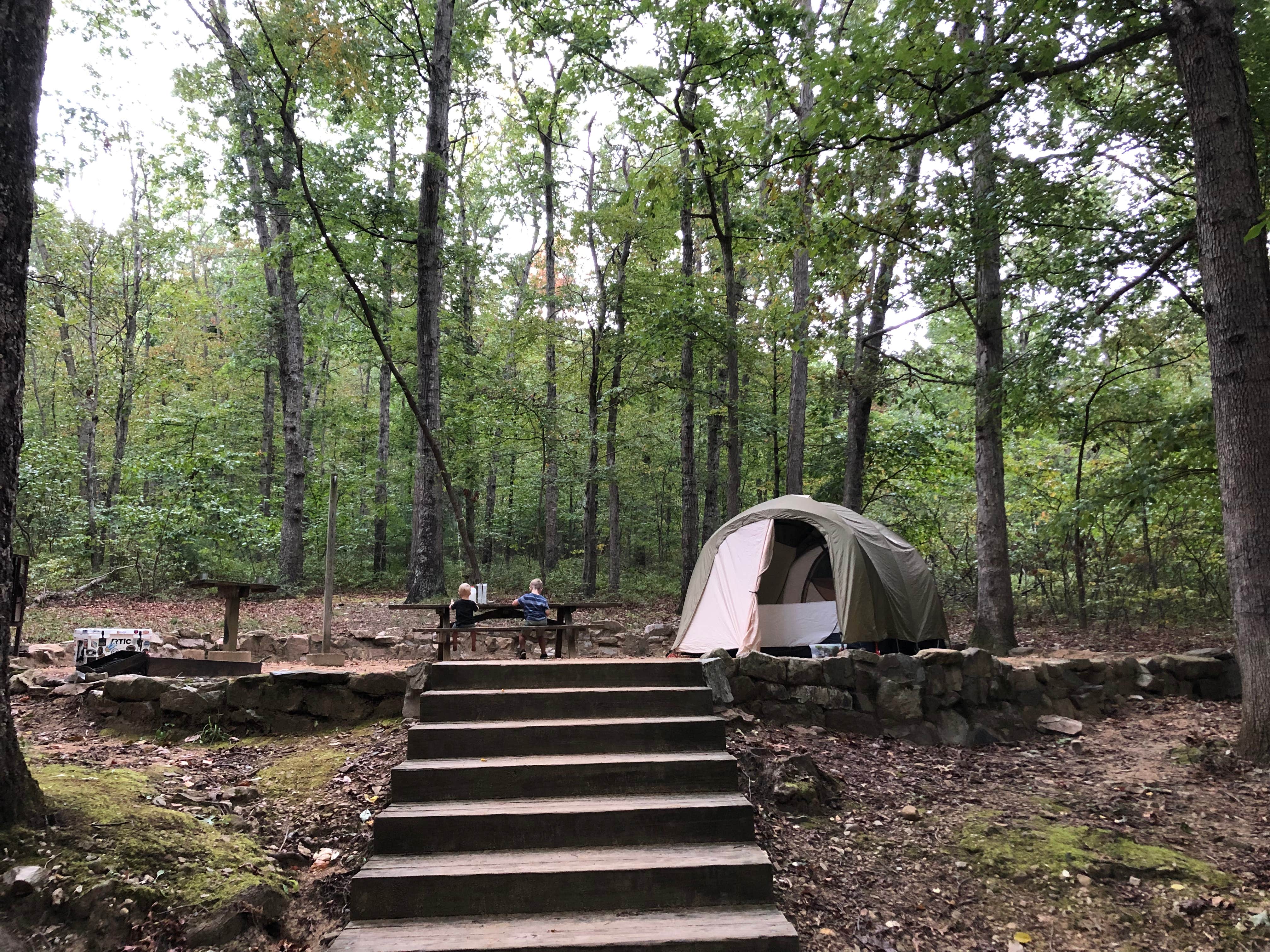 Katie M.'s photo at Sherando Lake Campground near Afton, VA