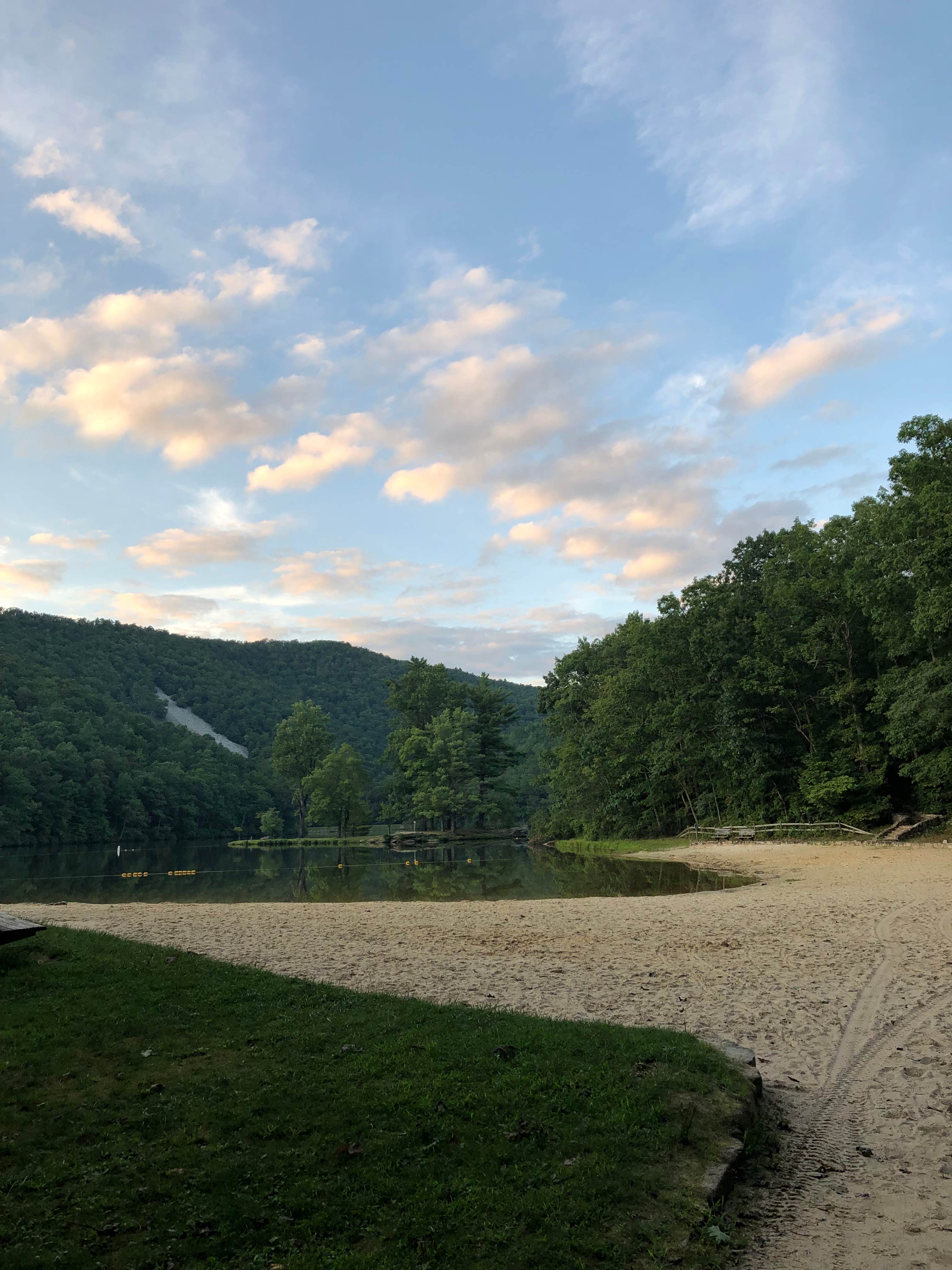 Lower Lake in the evening