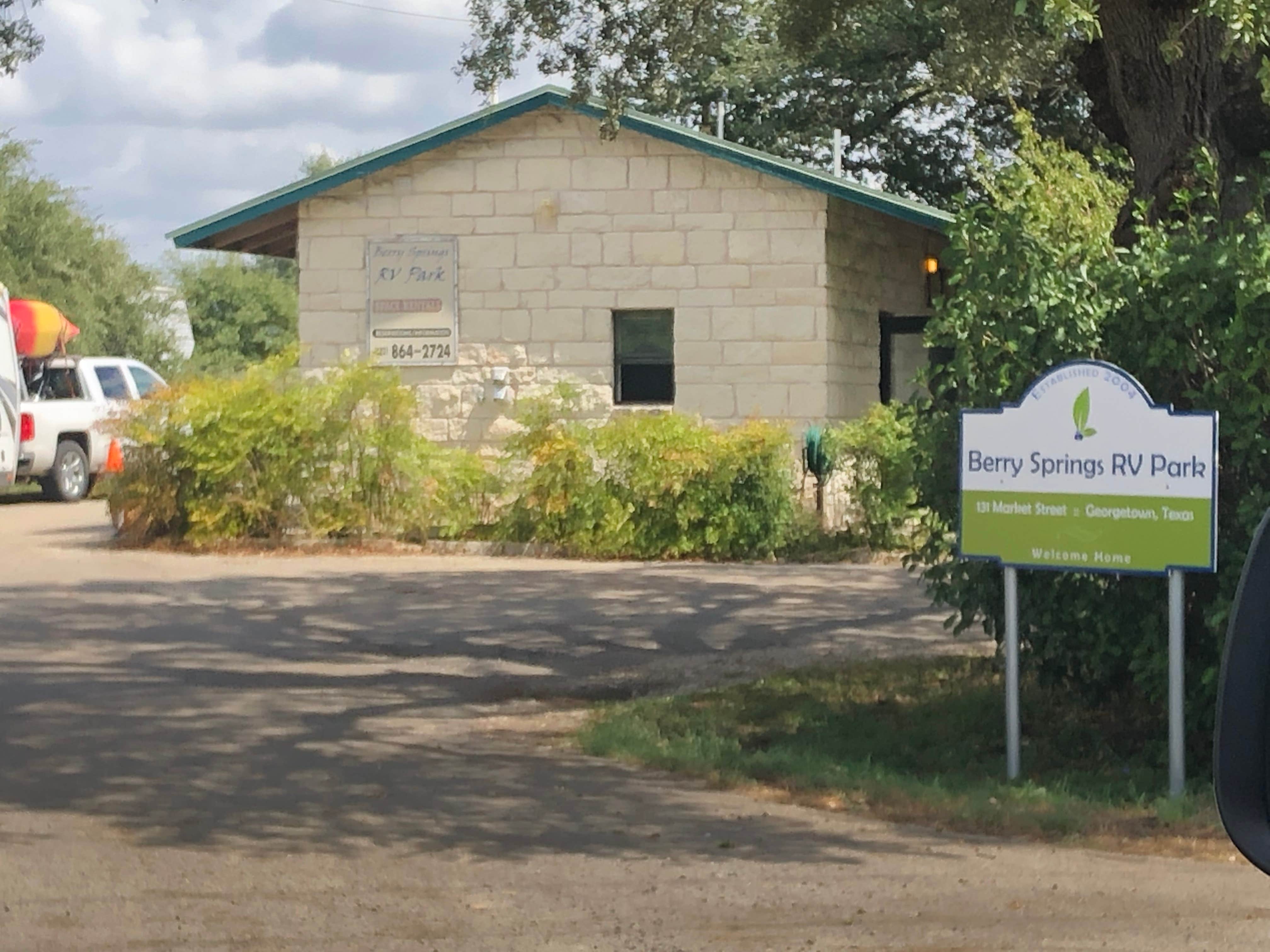 Camper-submitted photo at Berry Springs RV Park near Taylor, TX