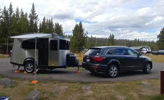 Shay F.'s photo of rv camping at Bridge Bay Campground — Yellowstone National Park near Silver Gate, MT