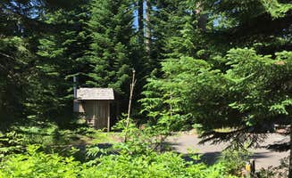 Ashley B.'s photo of glamping accommodations at Lost Lake Resort And Campground — Mt. Hood National Forest near Columbia River Gorge National Scenic Area