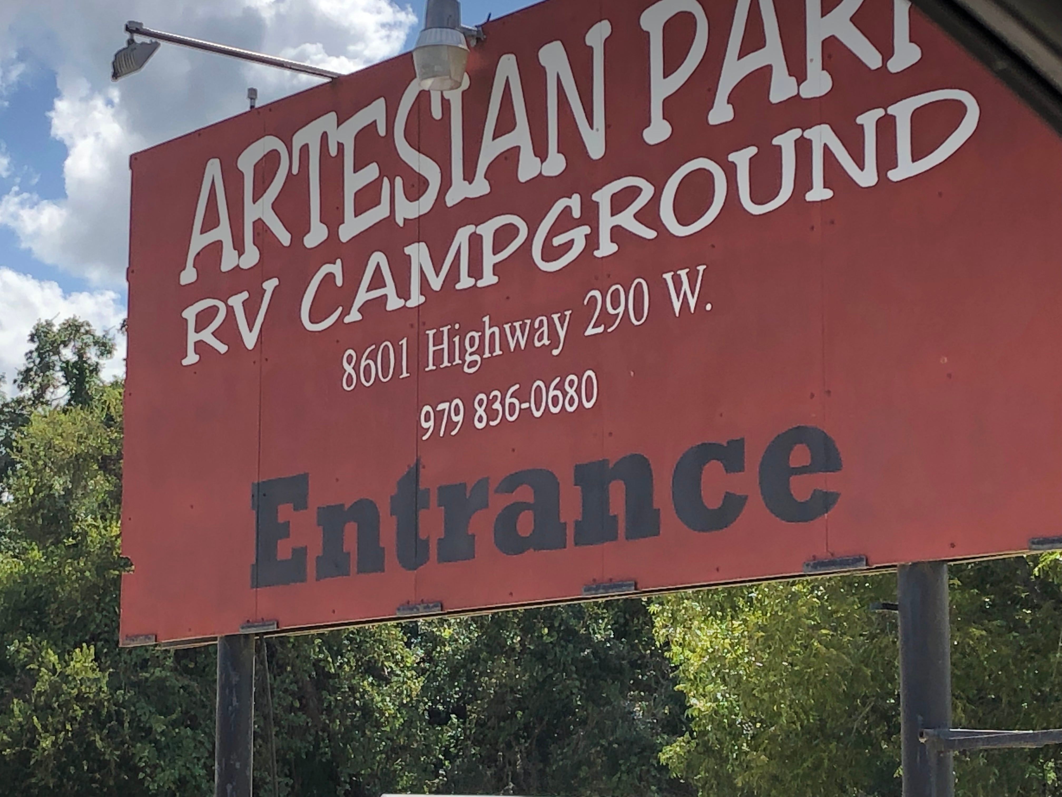 Camper submitted image from Artesian RV Campground - 4