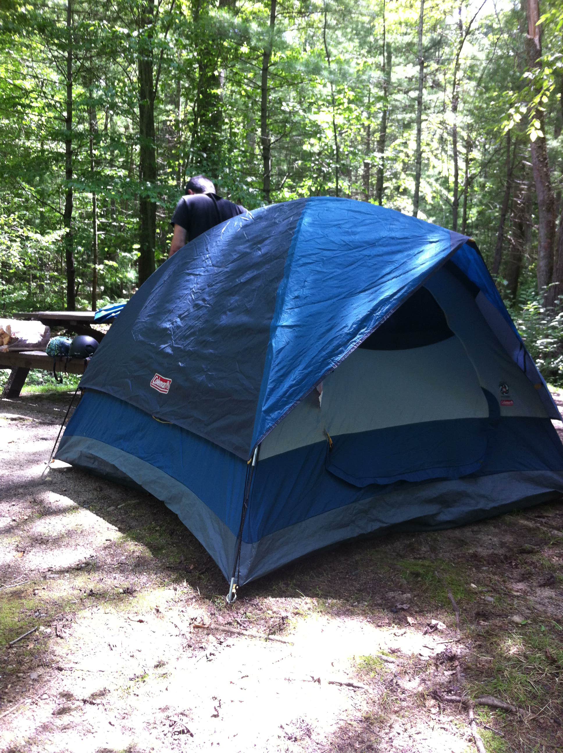 Jess G.'s photo at Wompatuck State Park Campground near Marshfield, MA