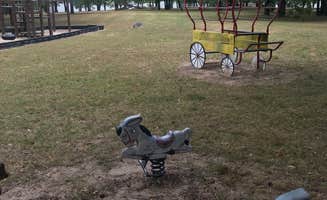 Susan L.'s photo of camping with pets at COE Eufaula Lake Belle Starr Park near Eufaula Lake
