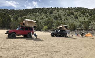 Glen B.'s photo of tent camping at Bull Lake near Shoshoni, WY