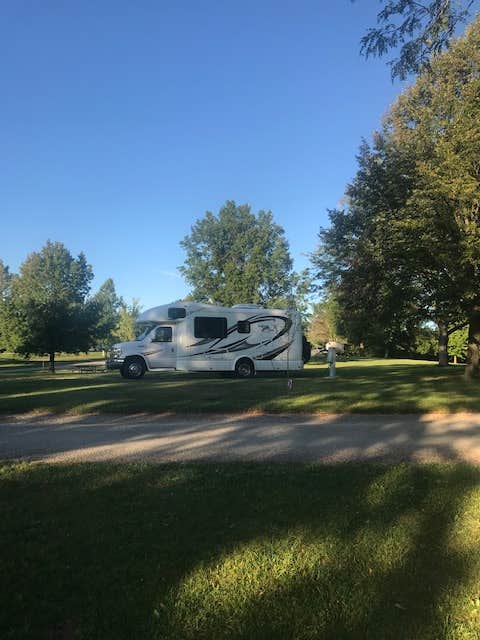 Susan L.'s photo of rv camping at Comlara County Park near Bloomington, IL