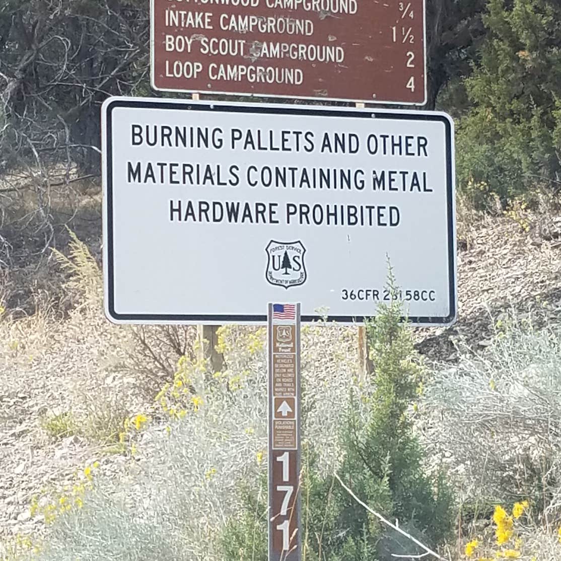 Wasatch National Forest Boy Scout Campground Dugway, UT