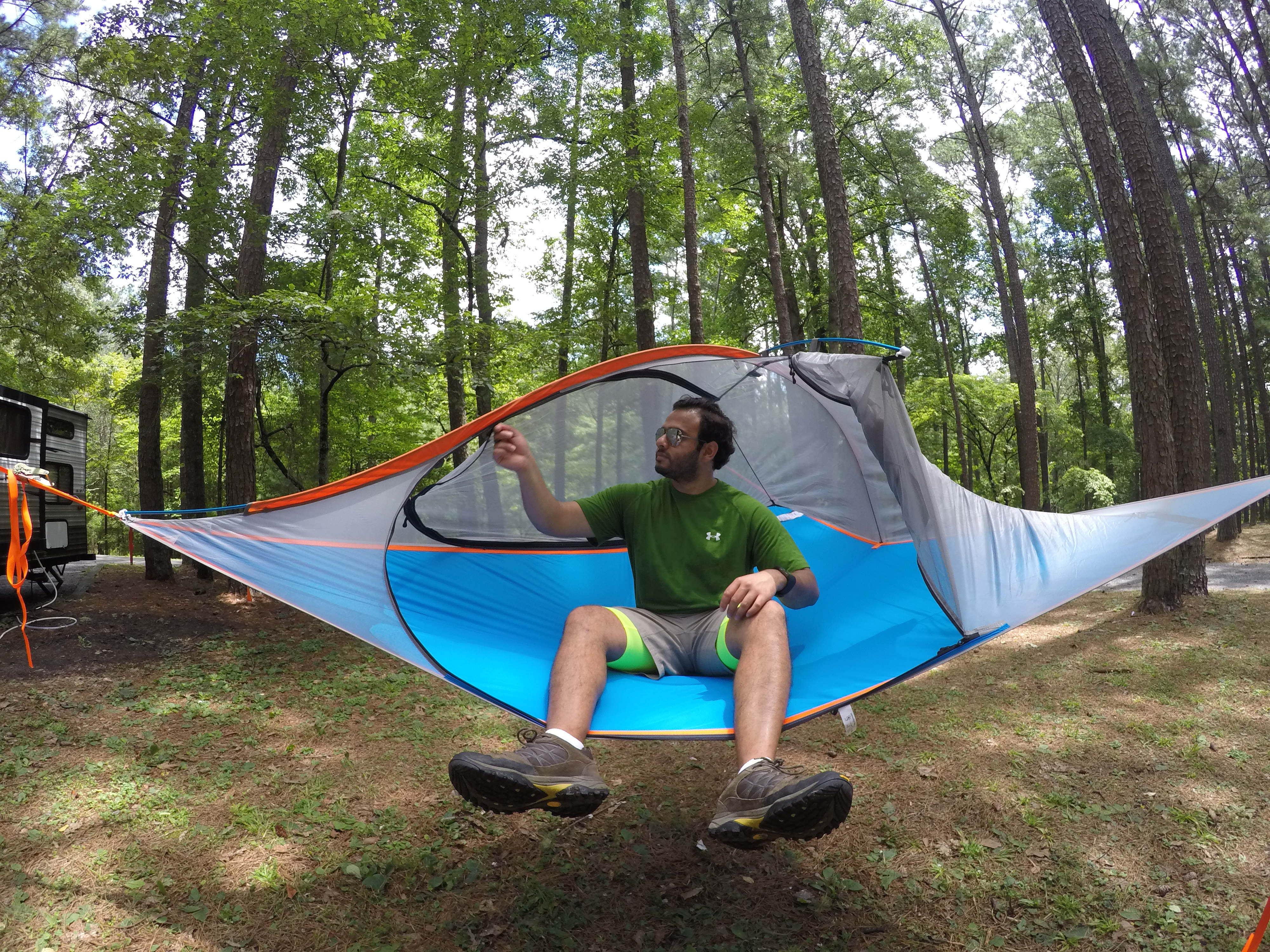 Red top shop mountain camping