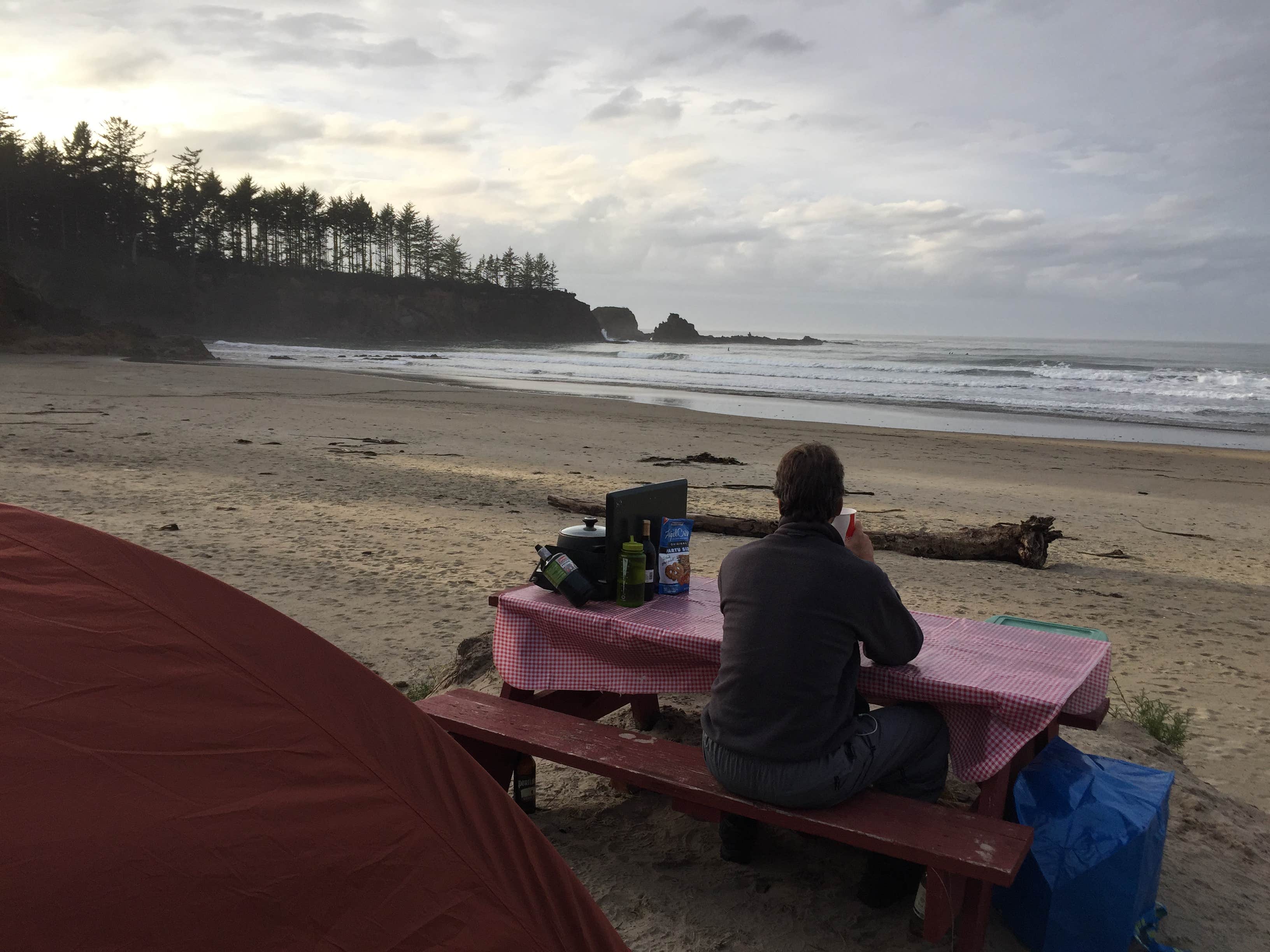 Camper-submitted photo at Oceanside RV Park near Ophir, OR