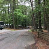 The view entering the campsites