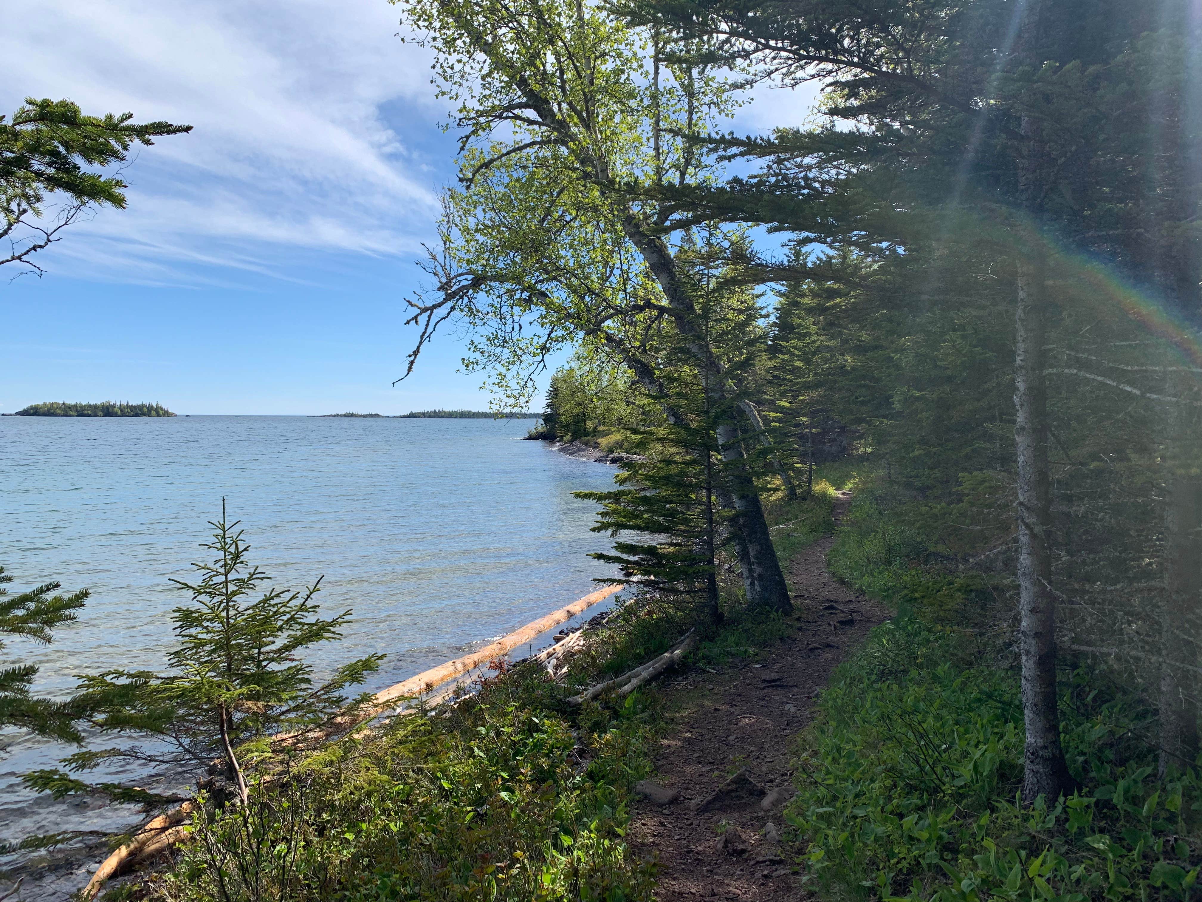 Camper submitted image from Rock Harbor Campground — Isle Royale National Park - 3