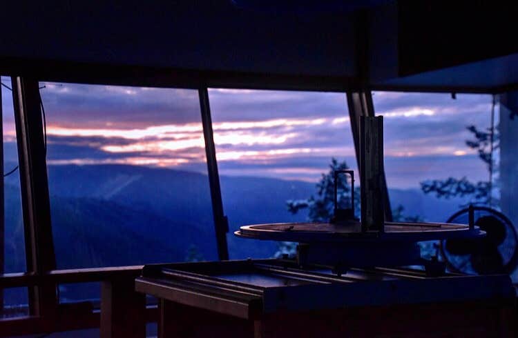 Camper submitted image from Thompson Peak Lookout Tower - 2