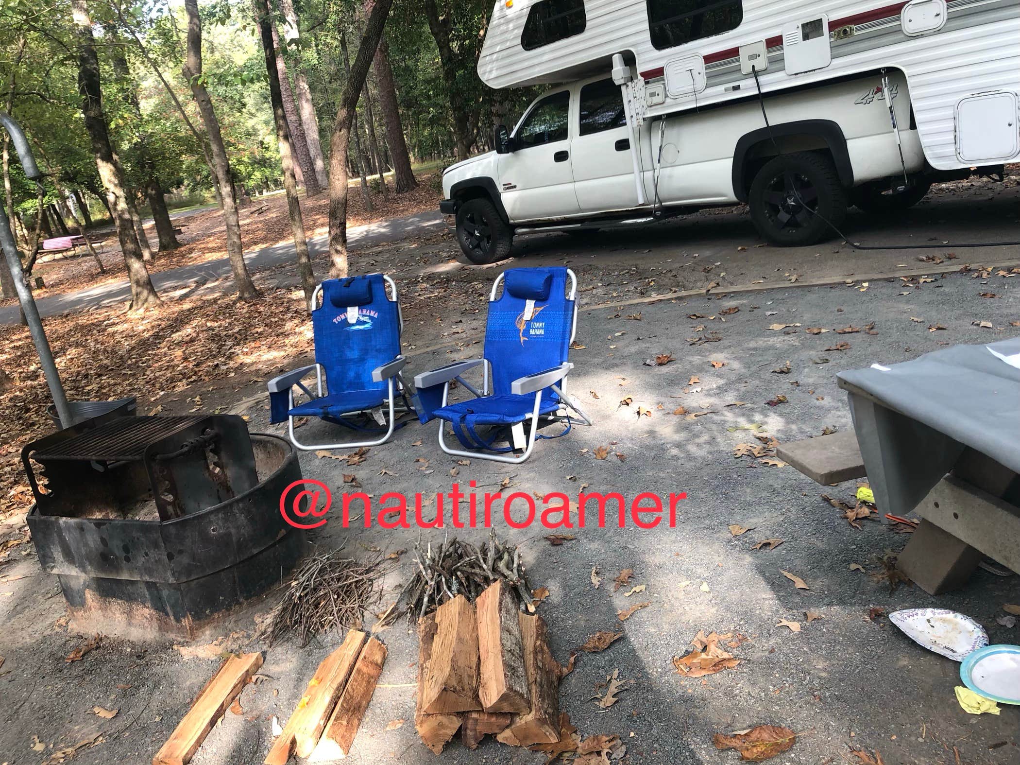 Sara C.'s photo of rv camping at Morrow Mountain State Park Campground near Wingate, NC