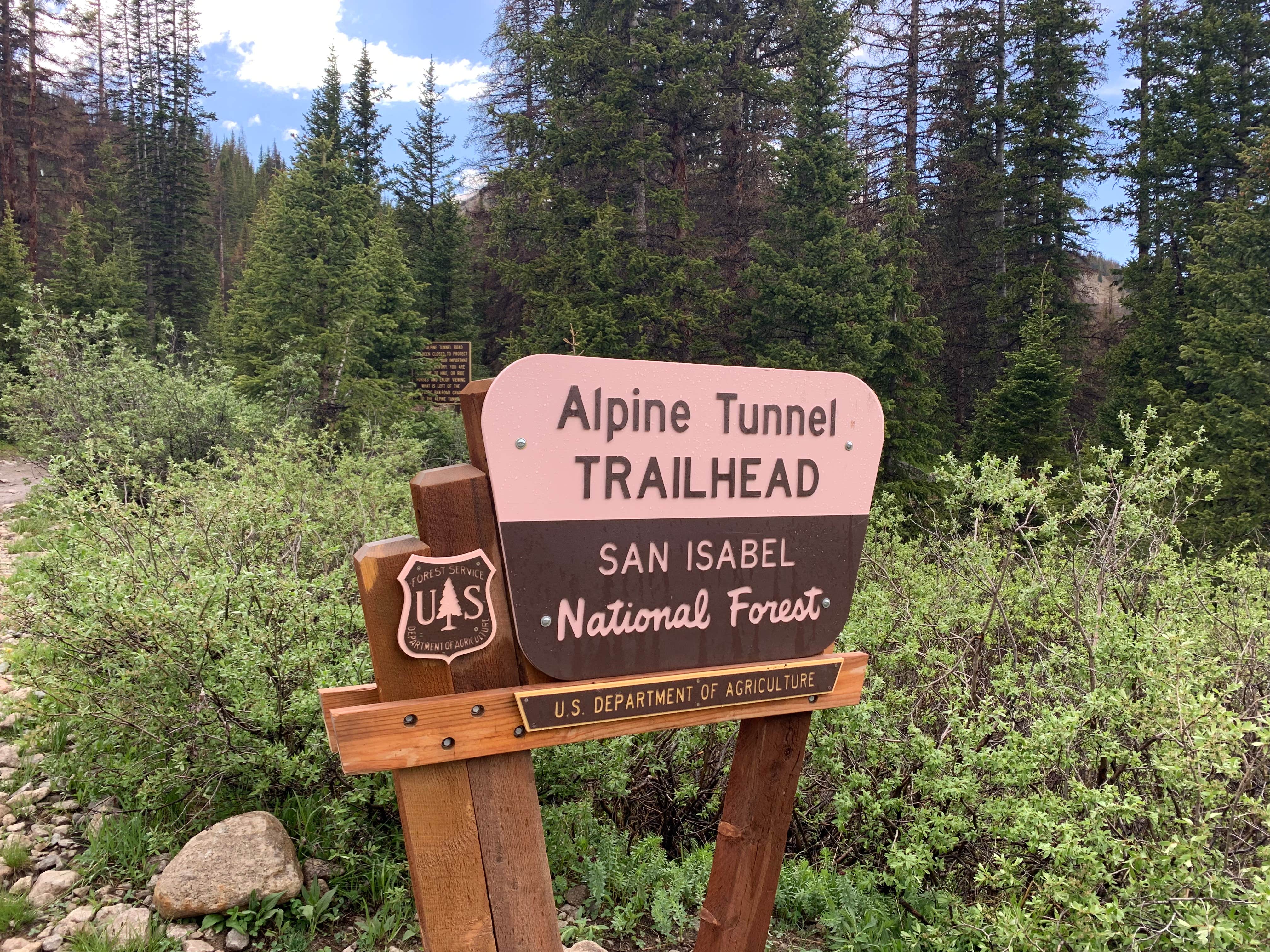 Camper submitted image from Alpine Tunnel Trailhead Dispersed - 3