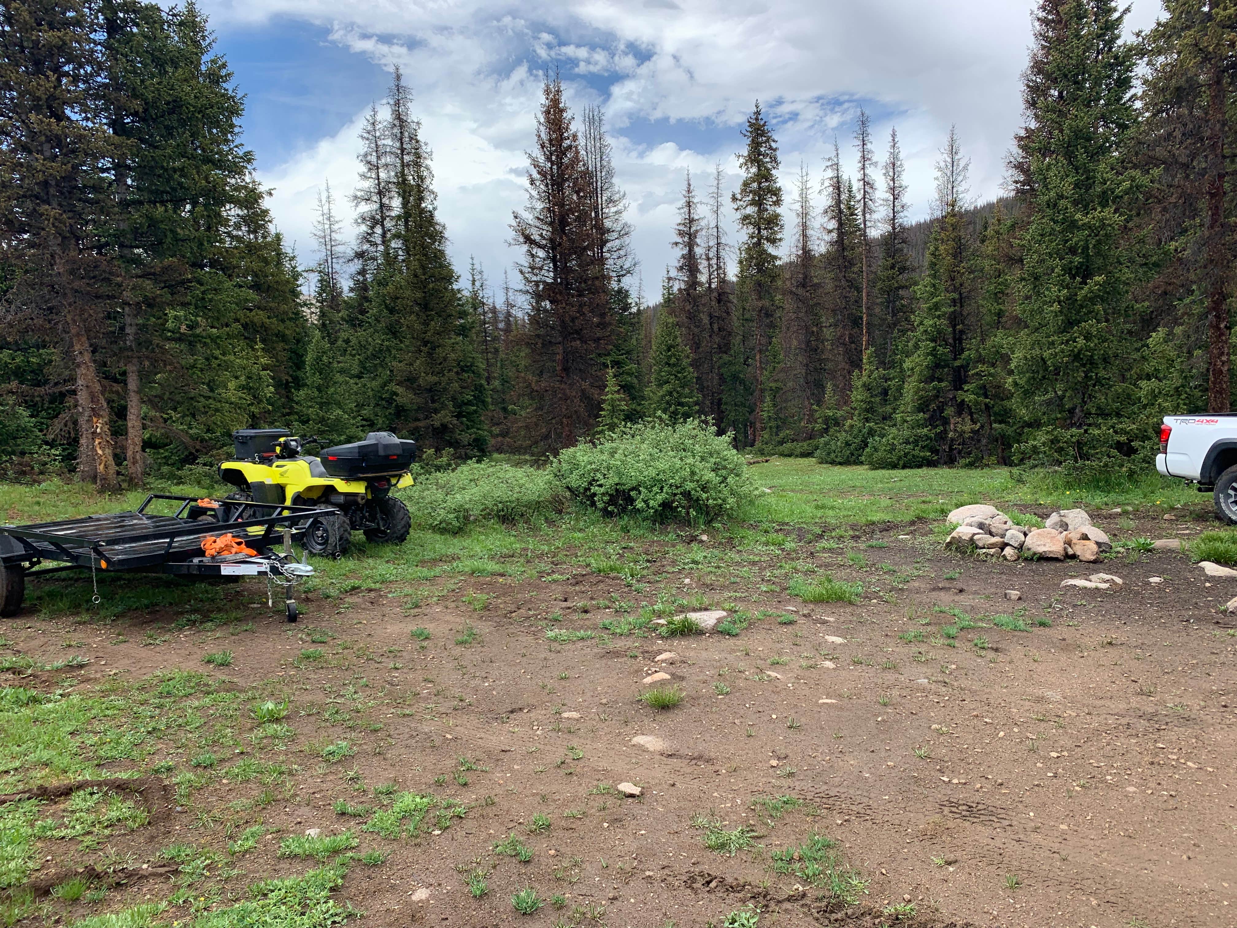 Camper submitted image from Alpine Tunnel Trailhead Dispersed - 1