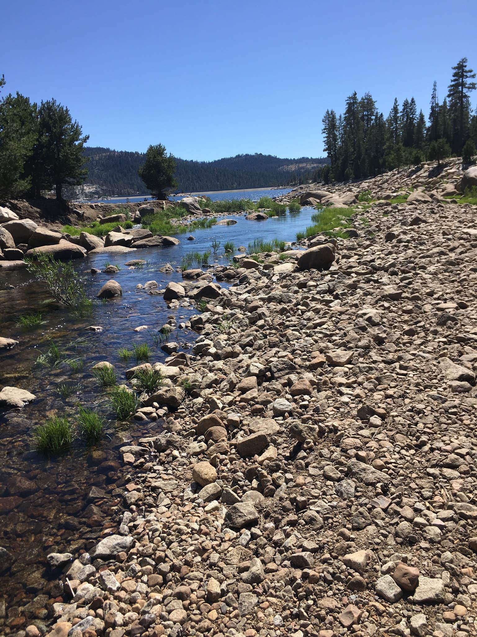 Camper-submitted photo at Spicer Reservoir Campground near Hathaway Pines, CA