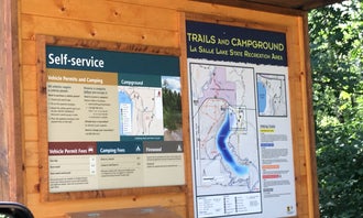 Camping near Bear Den Landing Canoe Camp: LaSalle Lake State Recreation Area, Shevlin, Minnesota