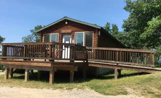 Janet R.'s photo of a cabin at LaSalle Lake State Recreation Area near Akeley, MN