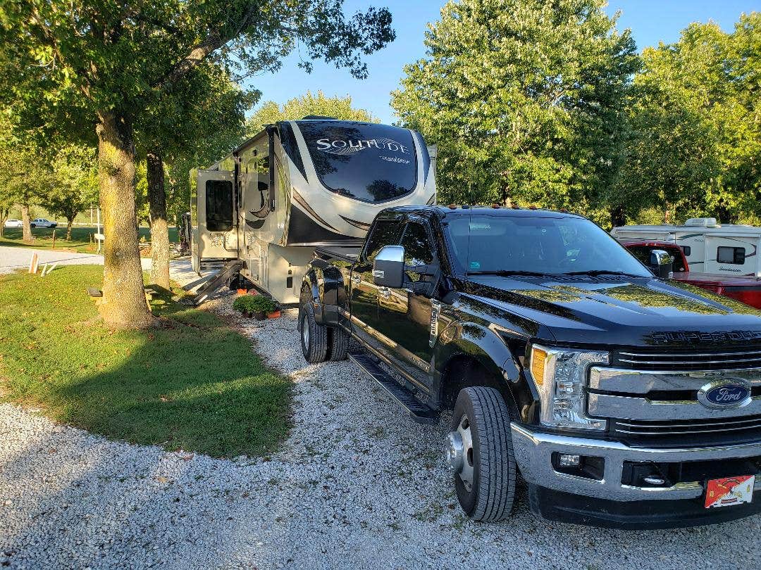 Julie G.'s photo of rv camping at Harrison RV Park & Campground near Lakeview, AR