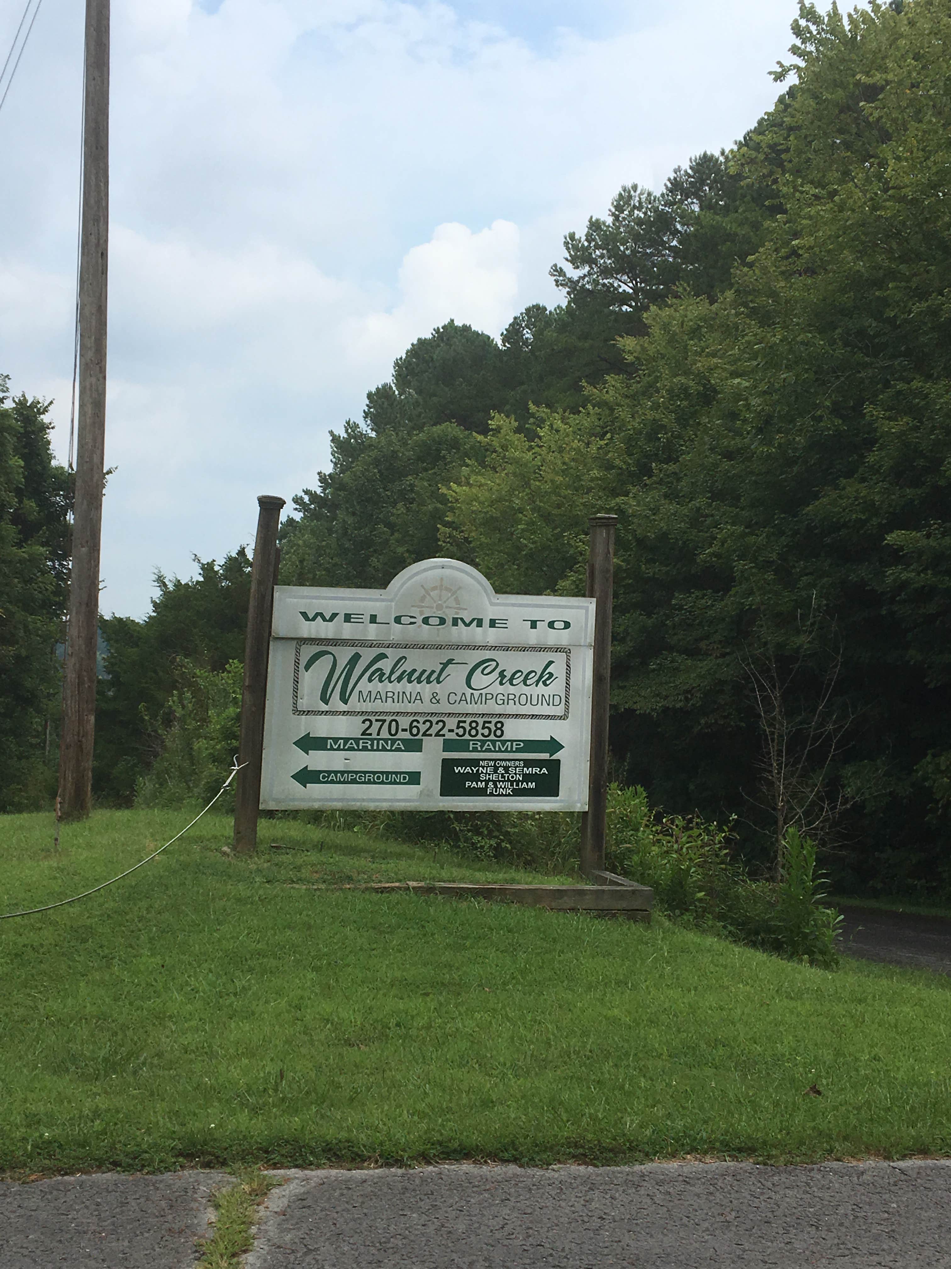 Camper-submitted photo at Walnut Creek Marina near Scottsville, KY