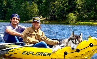Aaron O.'s photo of camping with pets at Riggs Flat Campground near Willcox, AZ