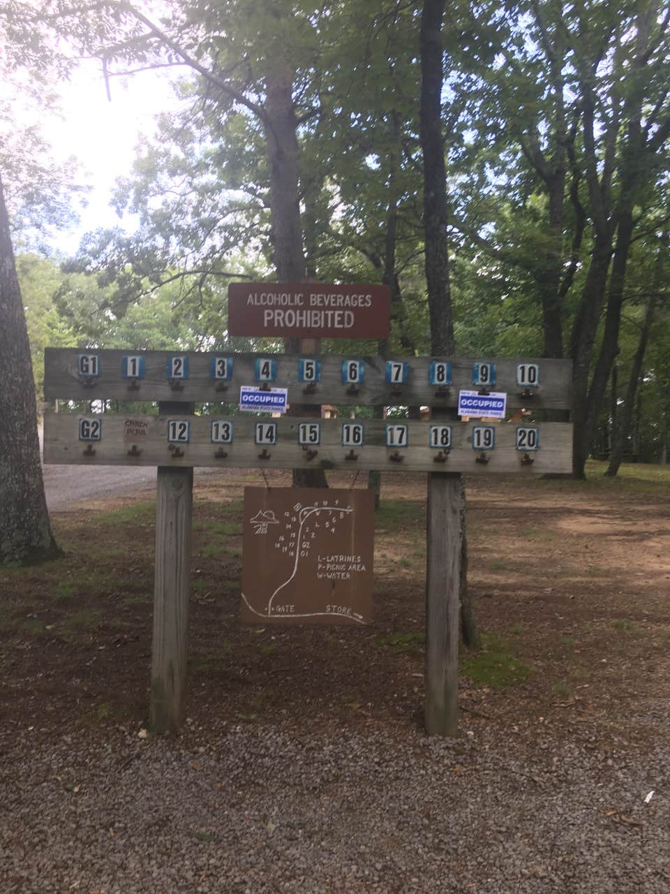 Camper submitted image from DeSoto State Park Campground - 5