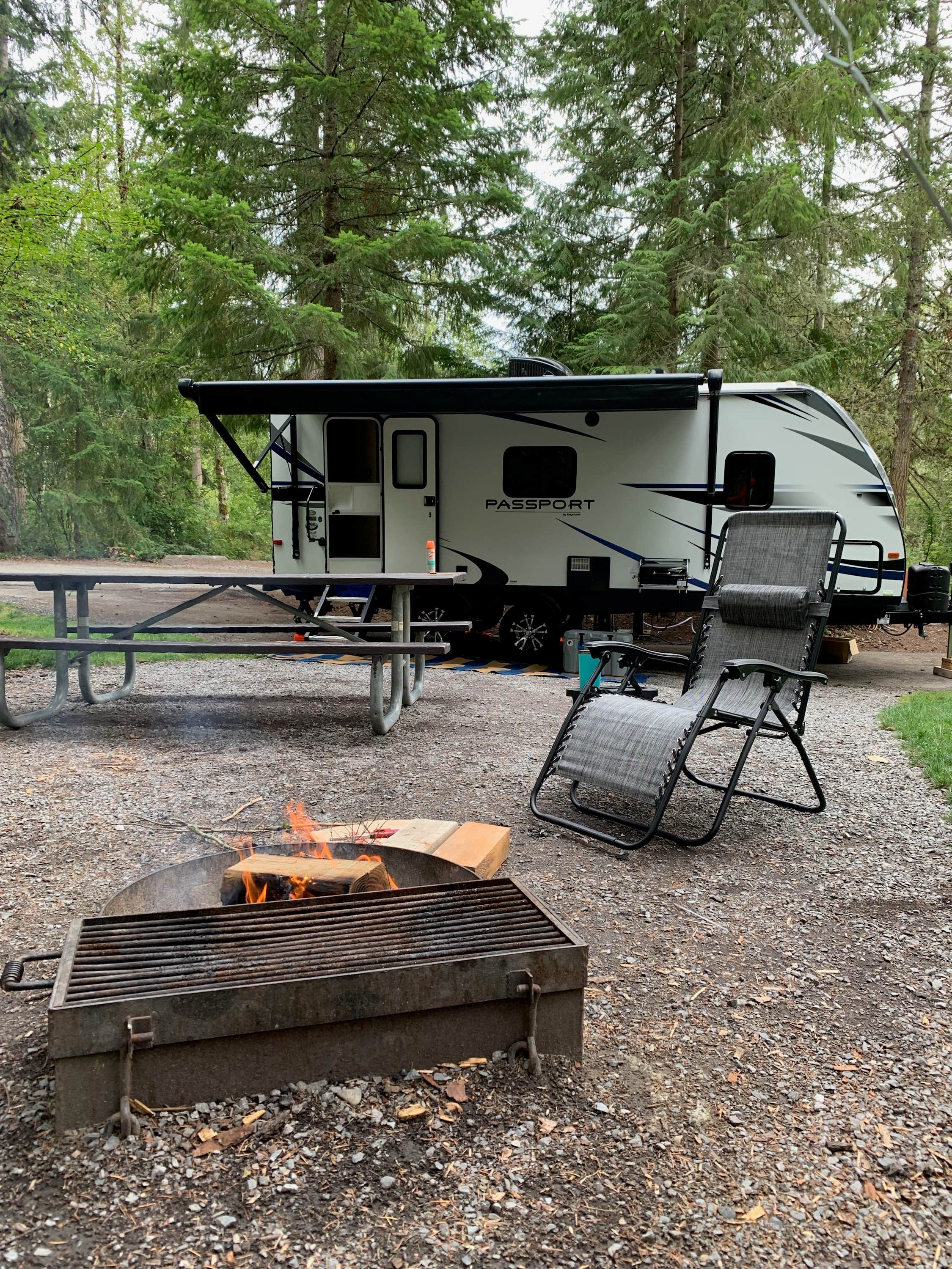 Amy B.'s photo at Alder Lake Campground near Ashford, WA