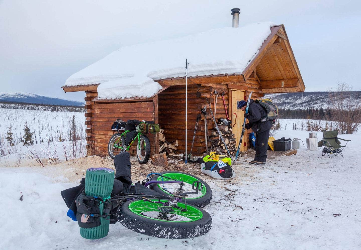 Camper submitted image from White Mountains National Recreation Area - Alaska Cabins - 5