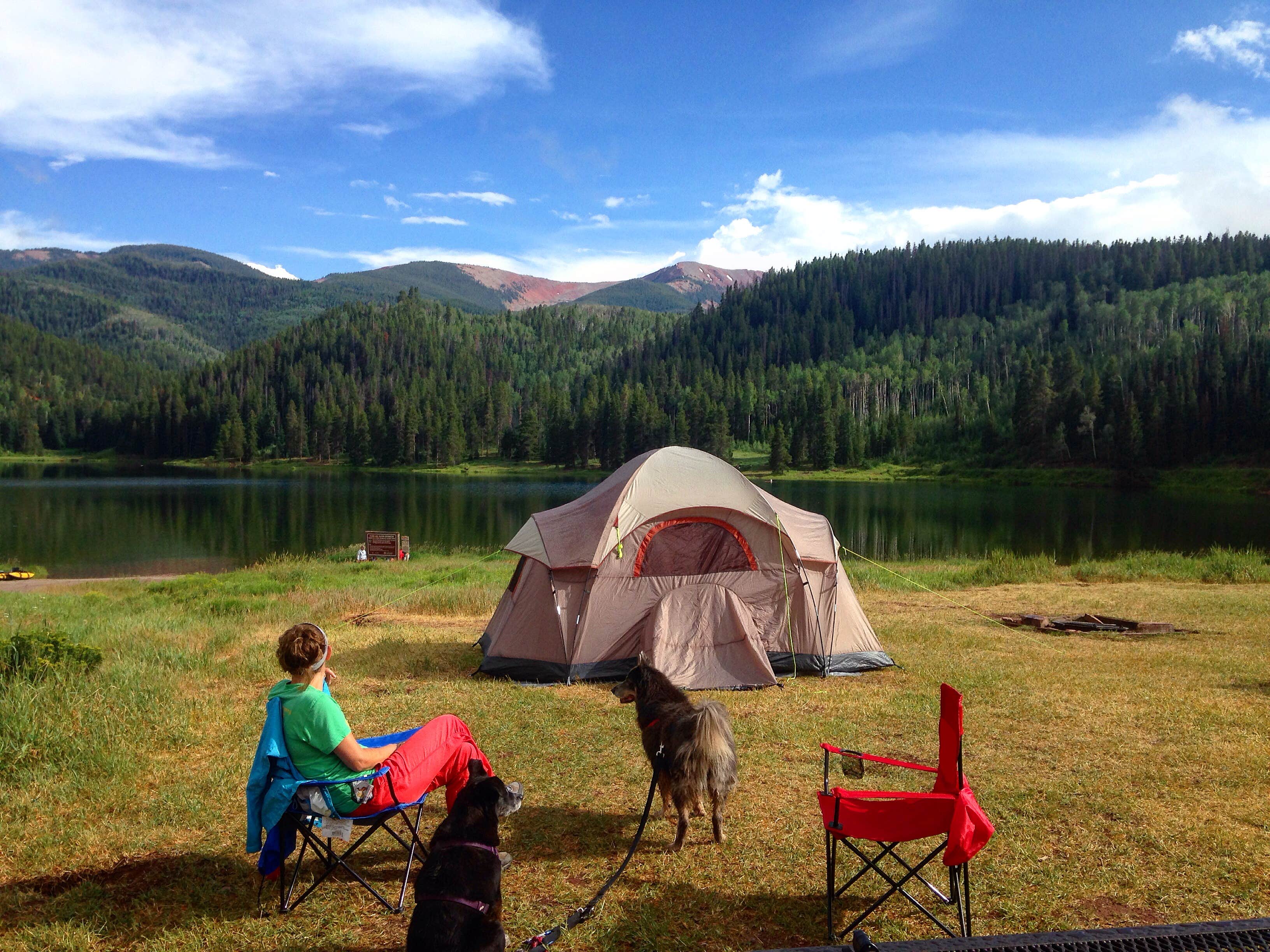 Camper-submitted photo at Sylvan Lake Campground — Sylvan Lake State Park near Minturn, CO