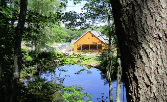 Tricia T.'s photo of a cabin at Ashaway RV Resort near Eastford, CT