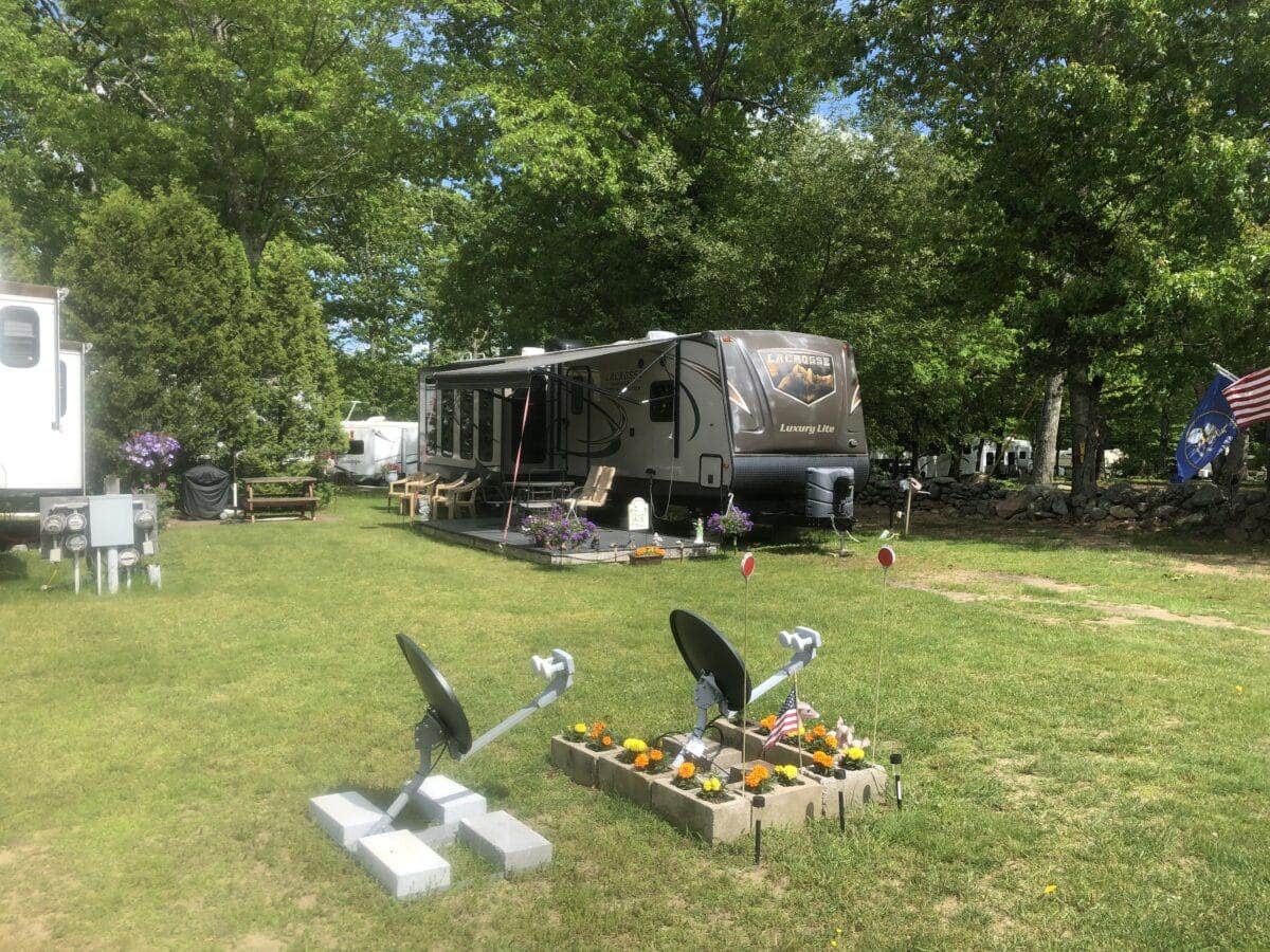 Tricia T.&#x27;s photo of rv camping at Hickory Ridge RV Resort near West Warwick, RI