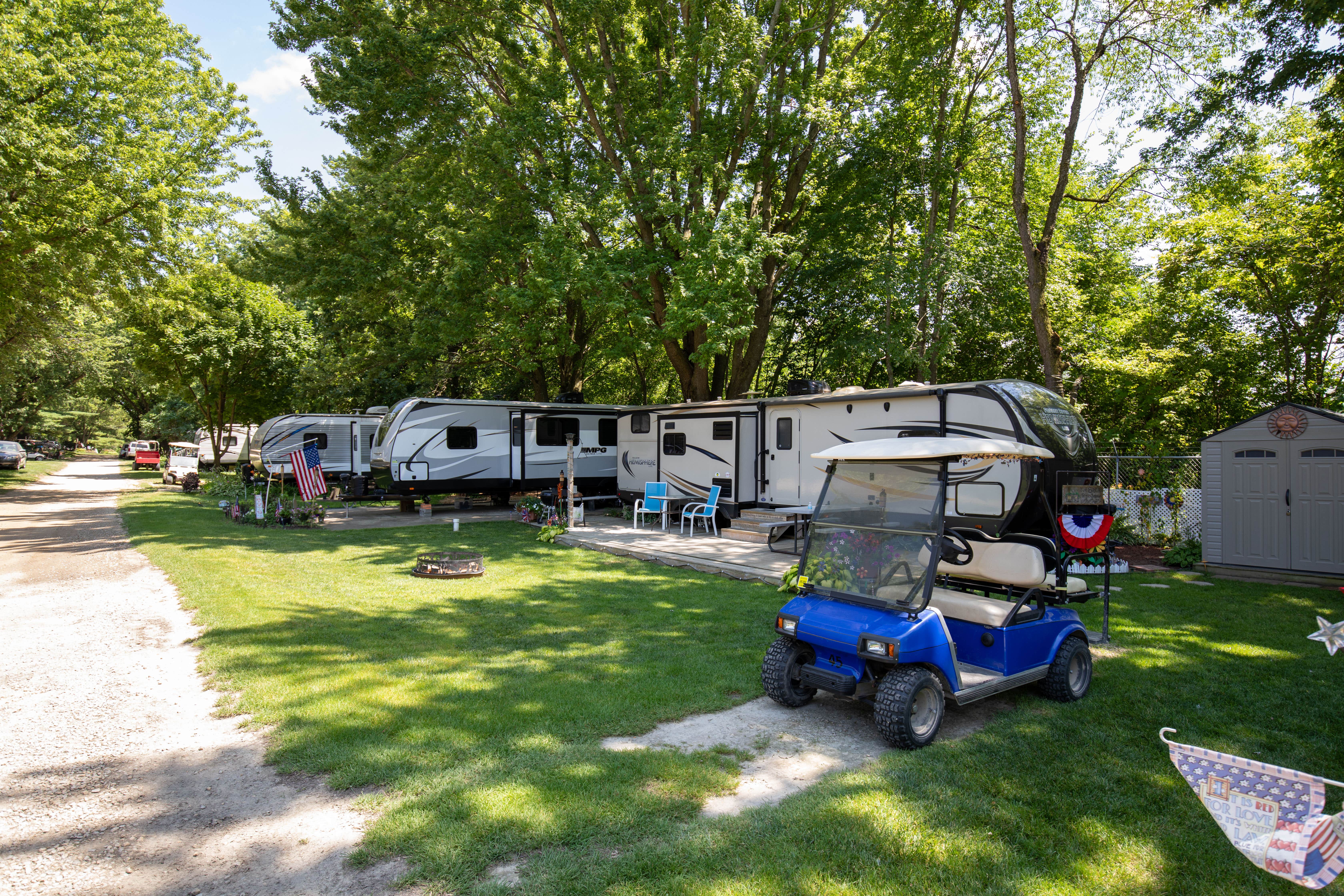 Camper-submitted photo at Lake Louise RV Resort near Lena, IL