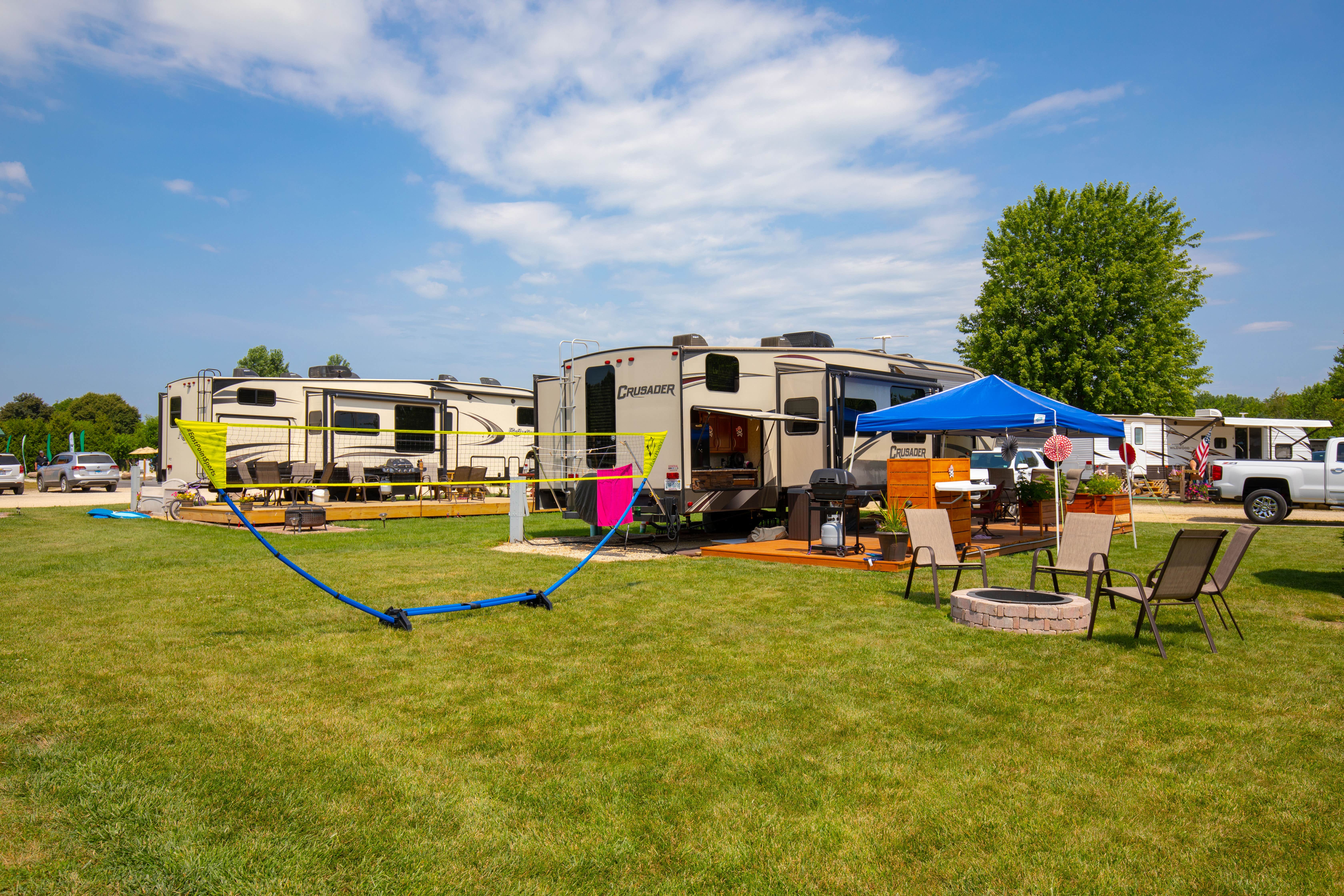 Camper-submitted photo at Northwoods RV Resort near Kirkland, IL