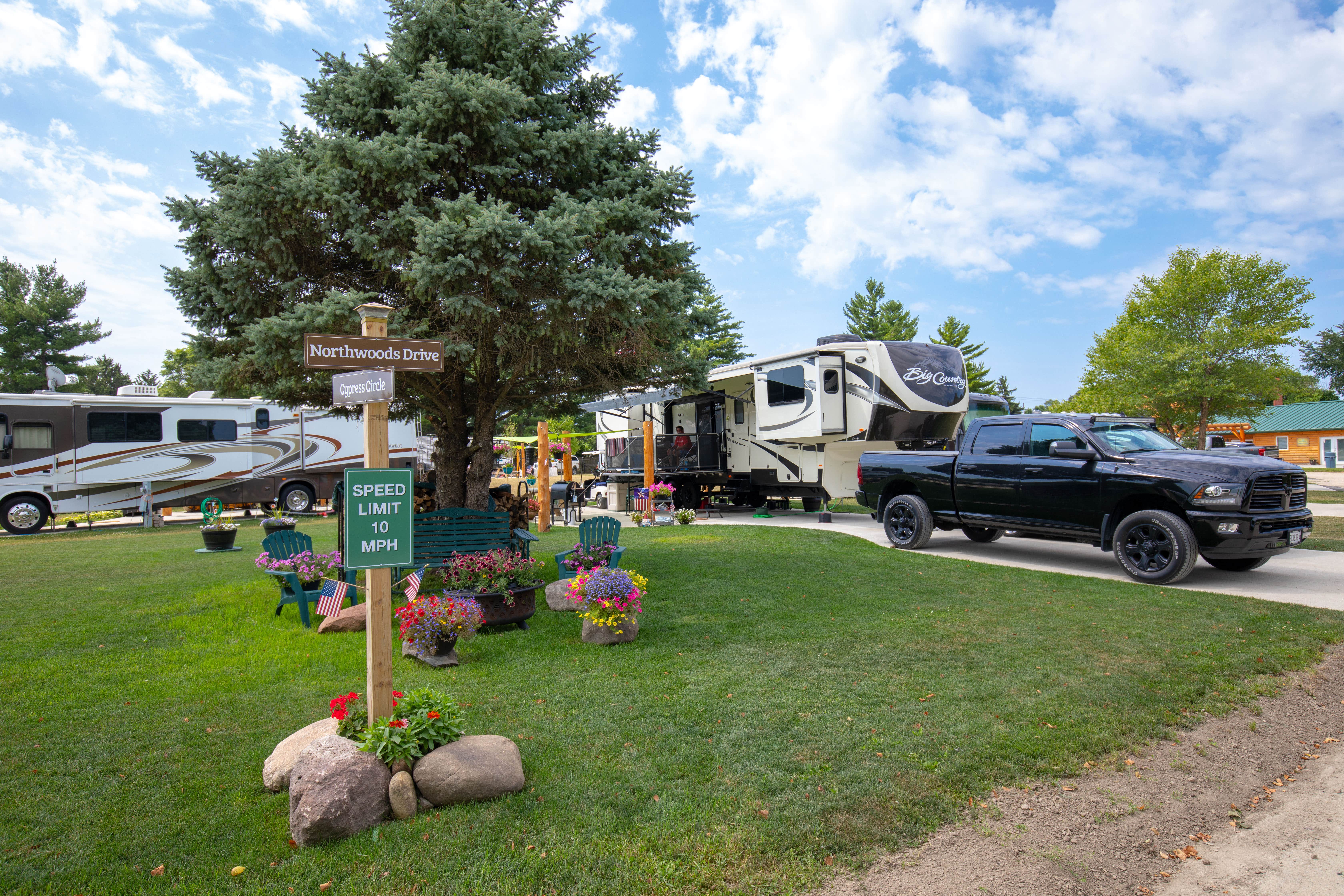 Camper-submitted photo at Northwoods RV Resort near Kirkland, IL
