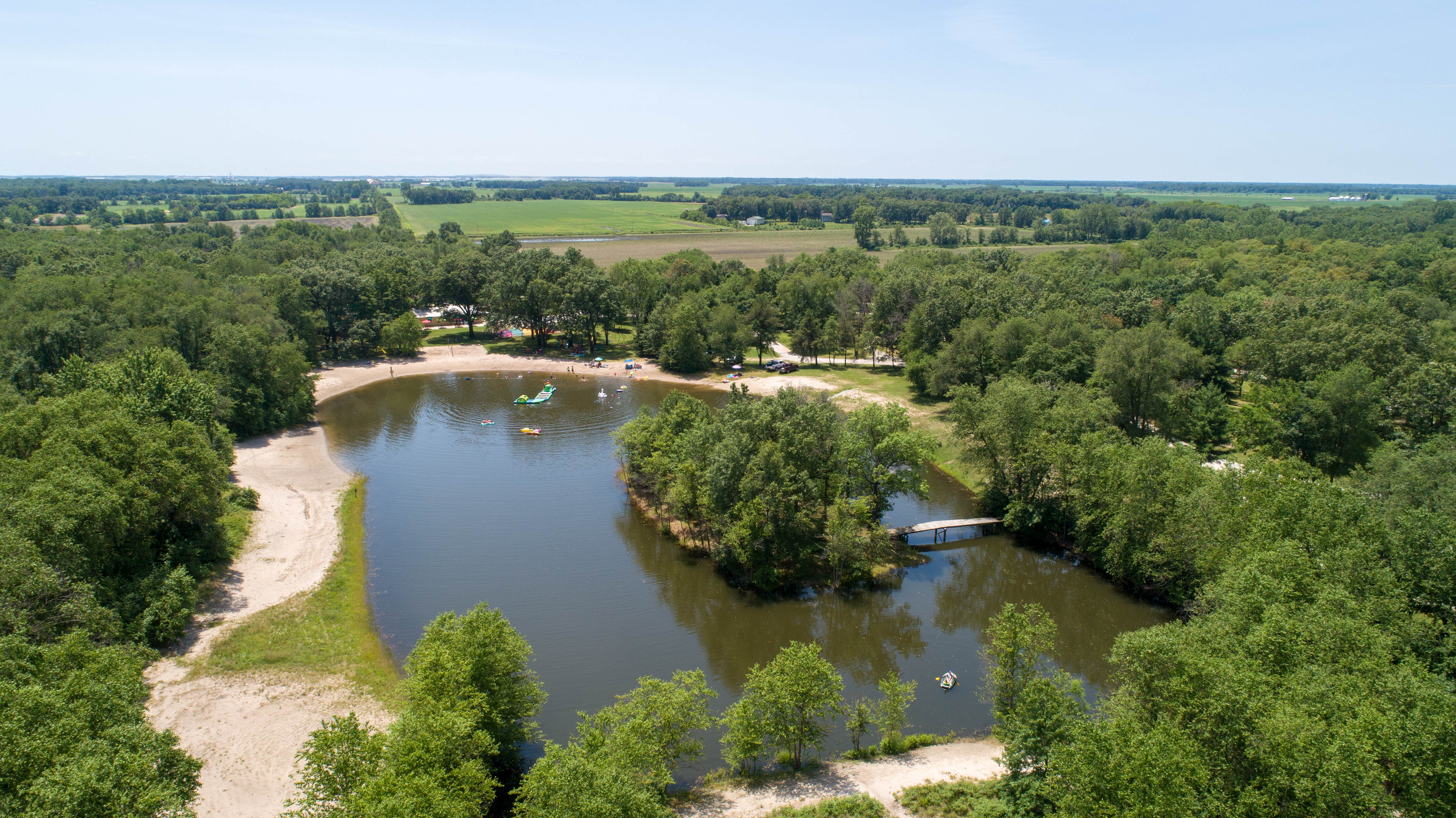 Camper-submitted photo at Oak Lake RV Resort near Mount Ayr, IN