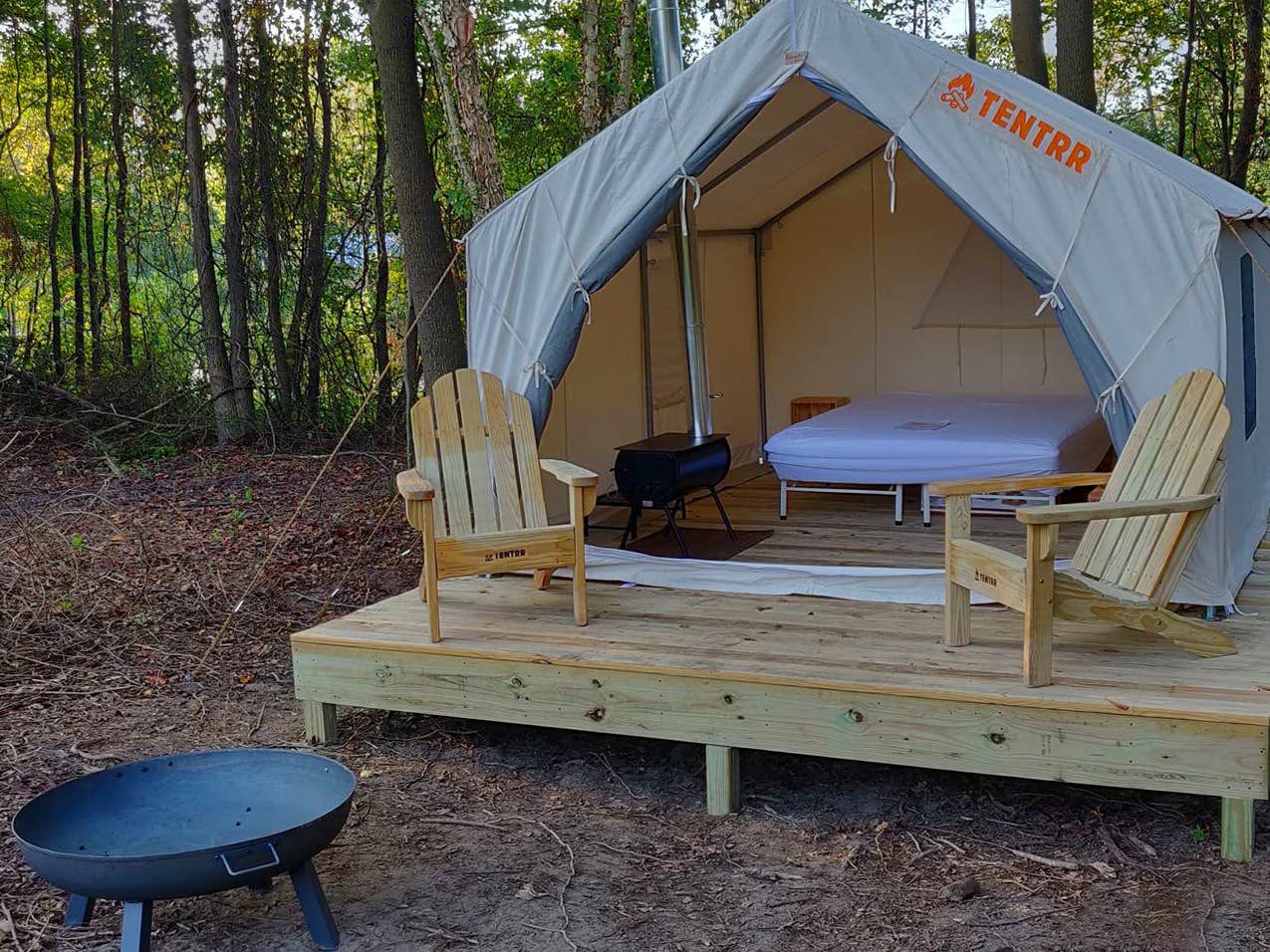 The Dyrt's photo of glamping accommodations at Meadow Escape at CATHIS Farm near Four Oaks, NC